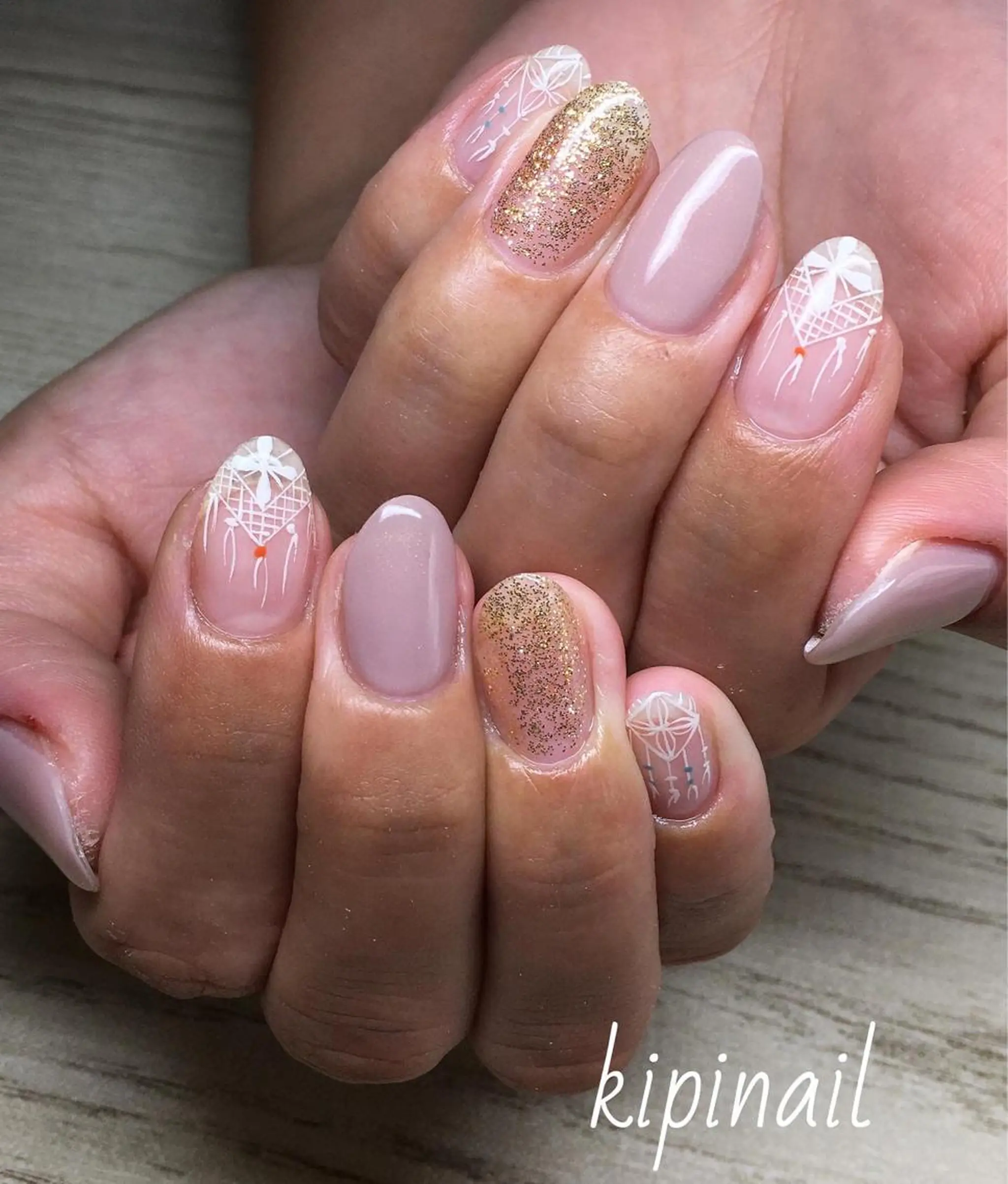 ネイル アートネイル kipinail 川﨑えりかのネイルデザイン