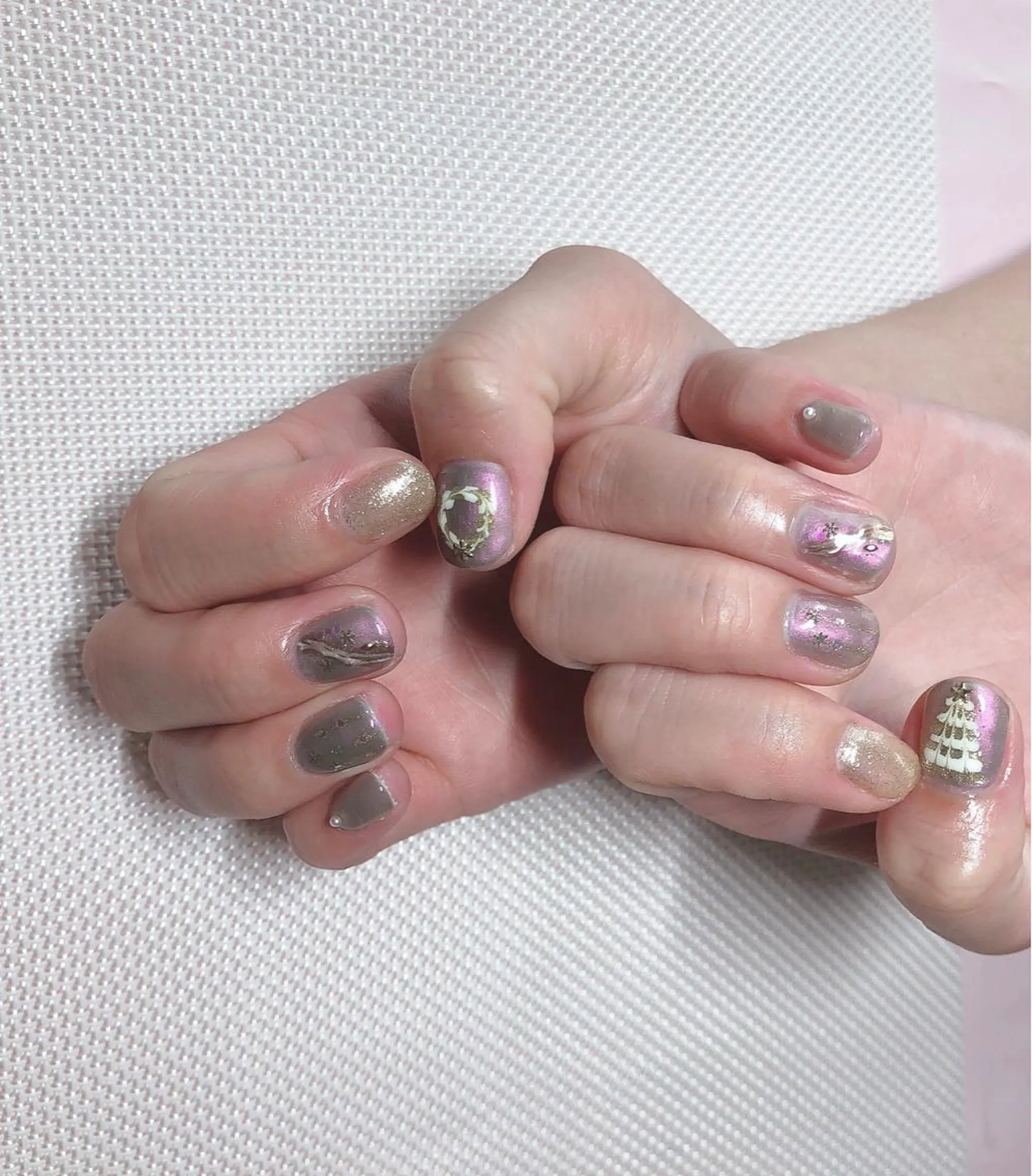 ネイル 冬ネイル クリスマス nails 🎀meのネイルデザイン