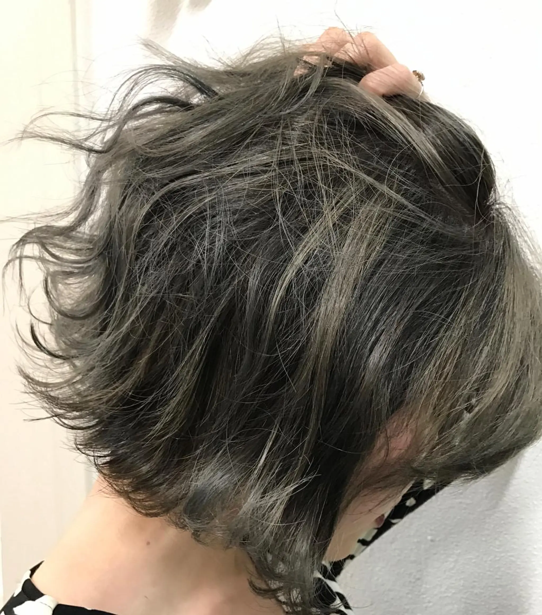 ショート カラー ヘアアレンジ GiseL天神カラー 髪質改善/ブリーチのヘアスタイル
