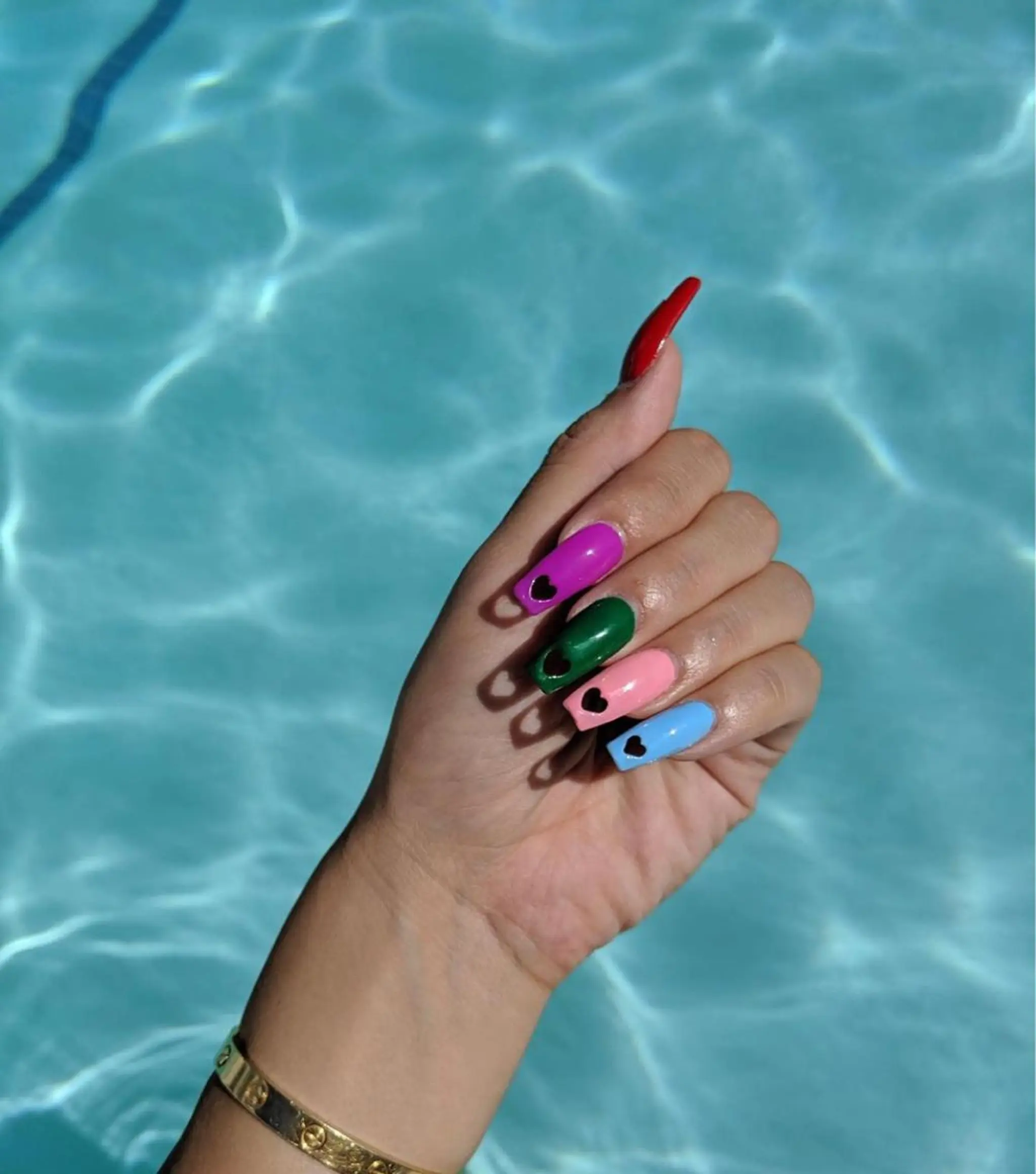 ネイル ハンドネイル YOUTH nails waxing所属・YOUTH natsumiのネイルデザイン