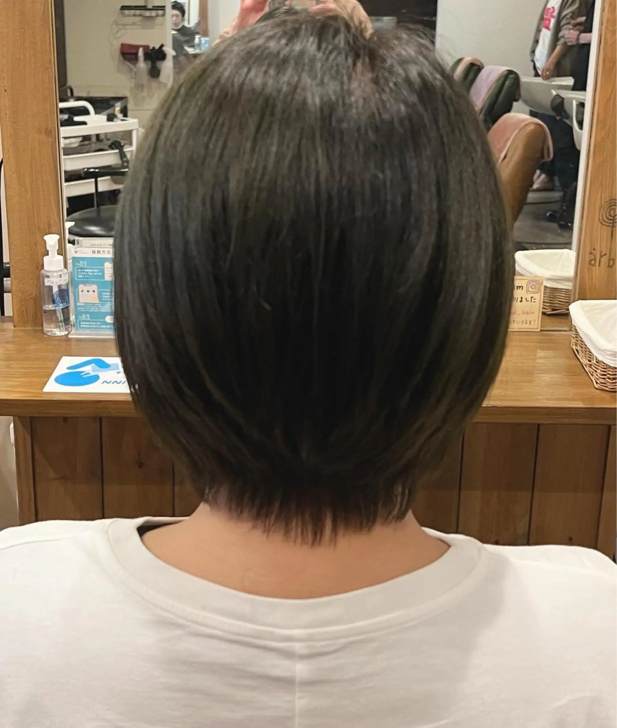 ショート 馬場 麻奈美のヘアスタイル