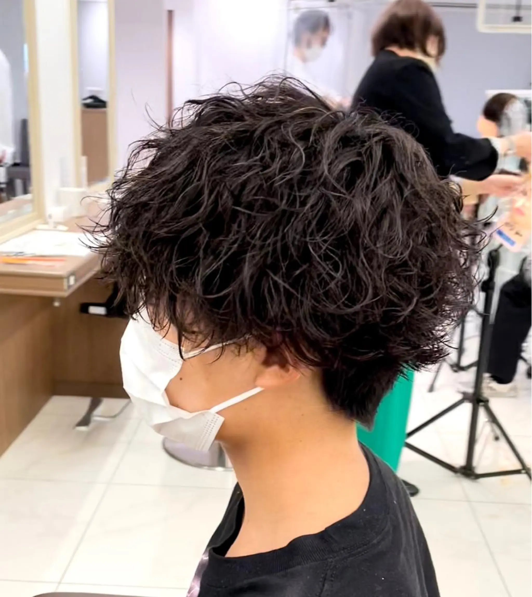 パーマ メンズ カット パーマ トリートメント 【メンズ特化】 池田大成✂︎のヘアスタイル
