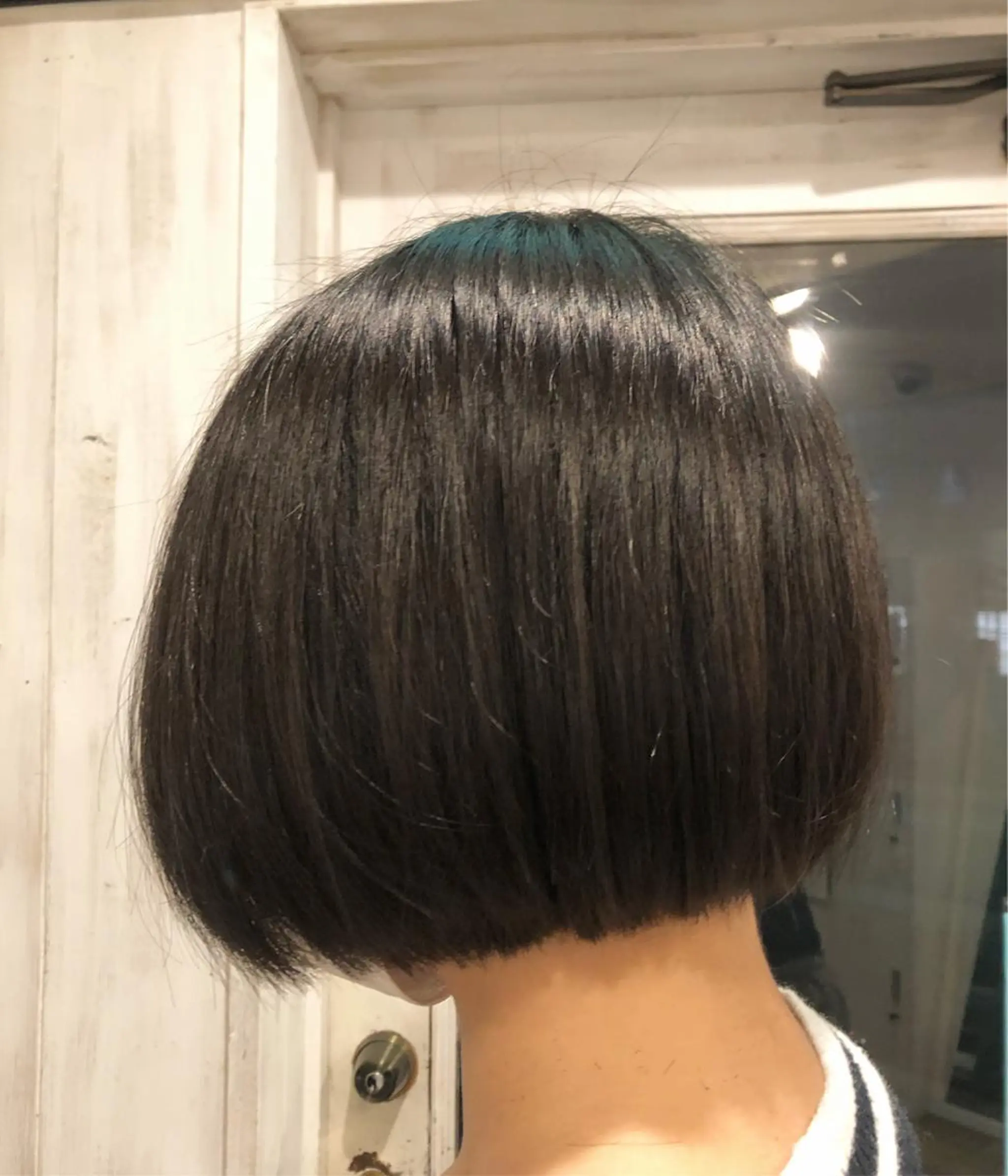 ショート 谷口ゆめ/縮毛矯正/ 大人女子/眉ワックスのヘアスタイル