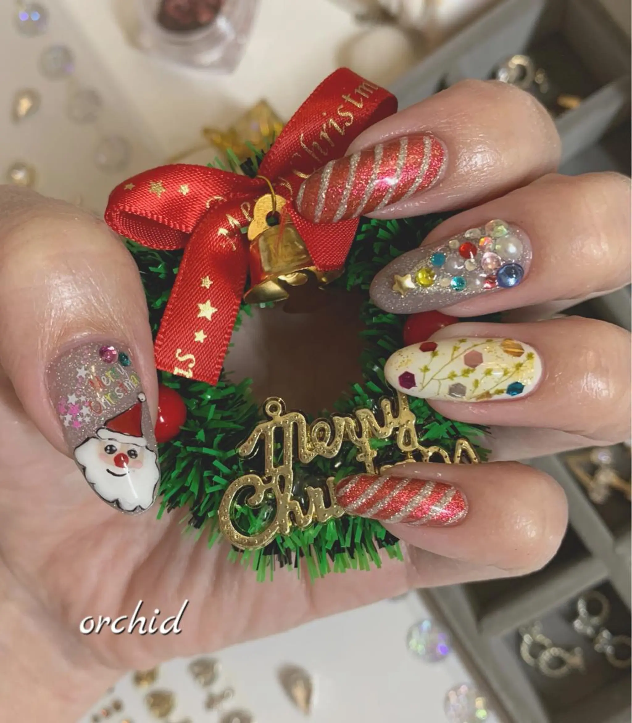 ネイル orchid ♡オーキッドのネイルデザイン