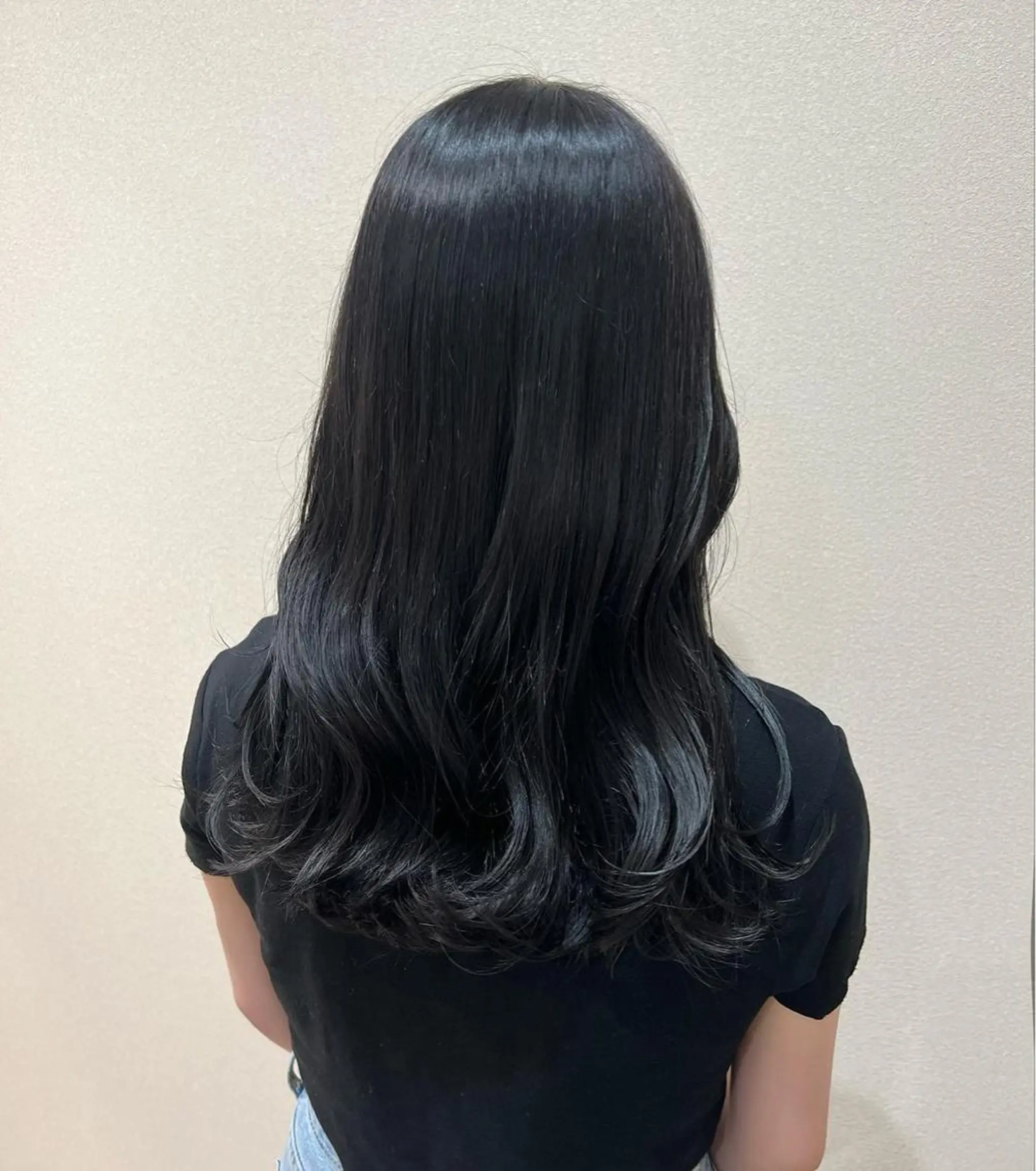 セミロング カット ヘアカラー トリートメント ヘッドスパ mina .のヘアスタイル