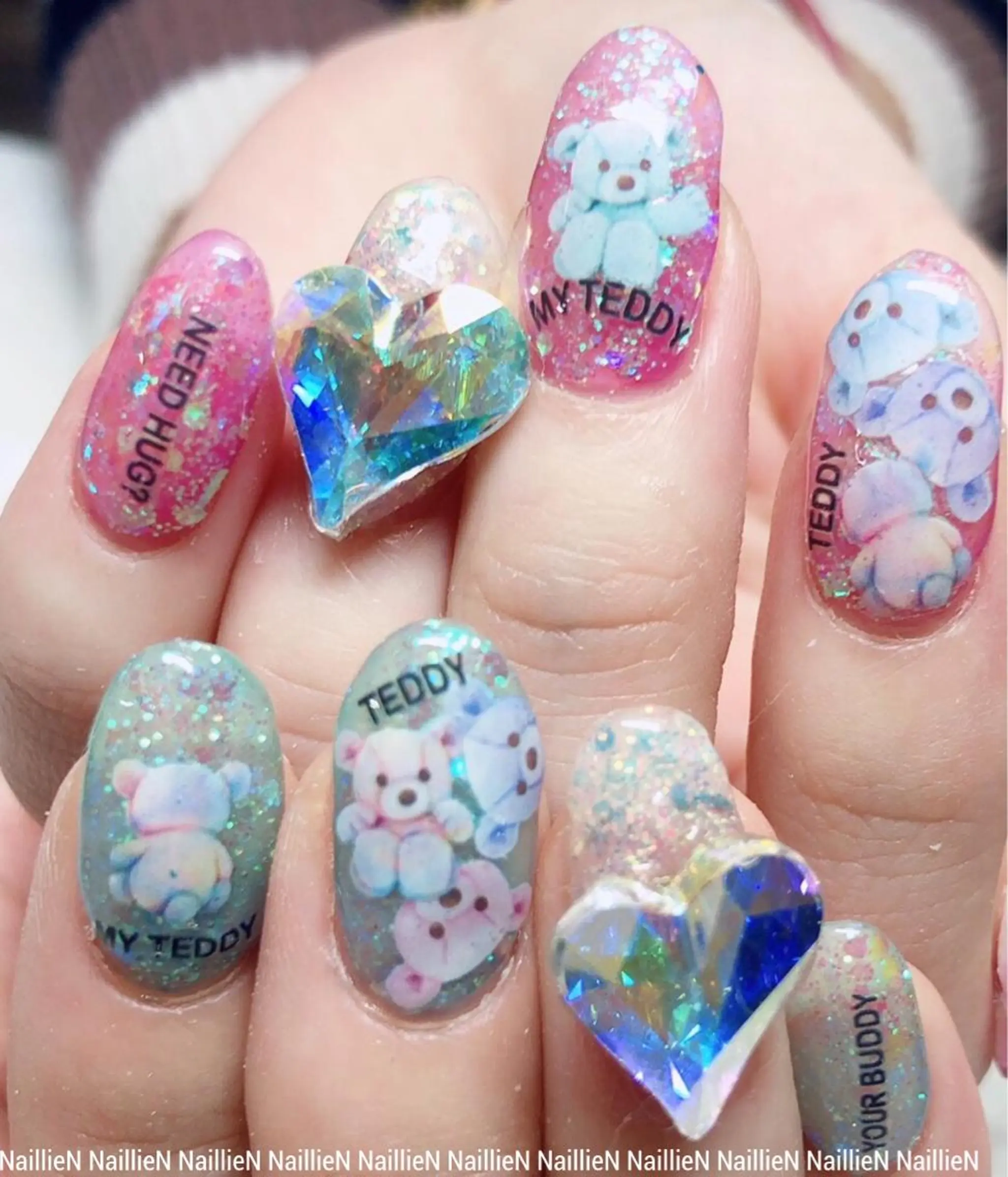 ネイル キラキラネイル Nail lieNのネイルデザイン