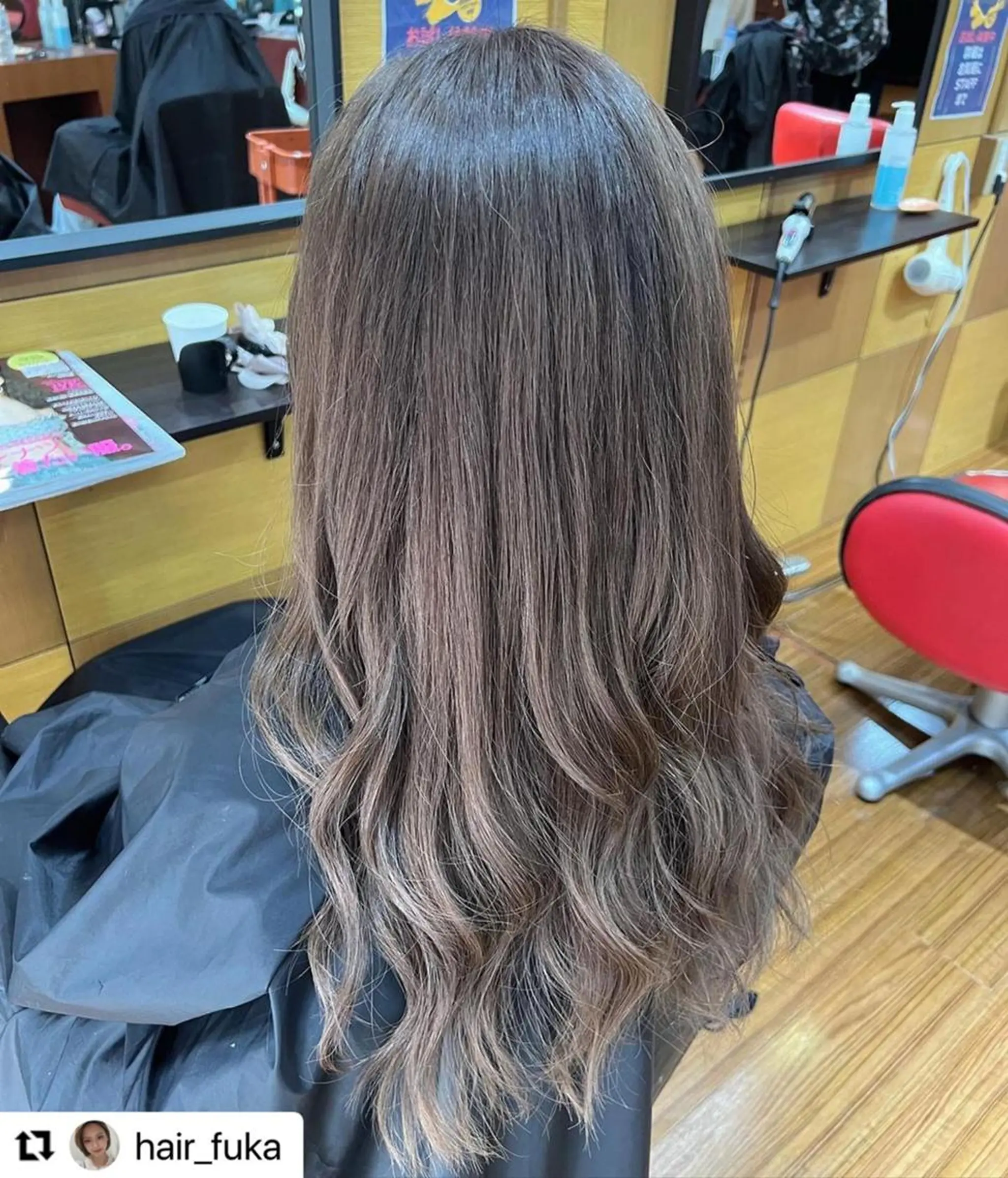 ミディアム カラー メンズ ベージュカラー ダブルカラー グレージュ 🩷Eny terrace🩷のヘアスタイル