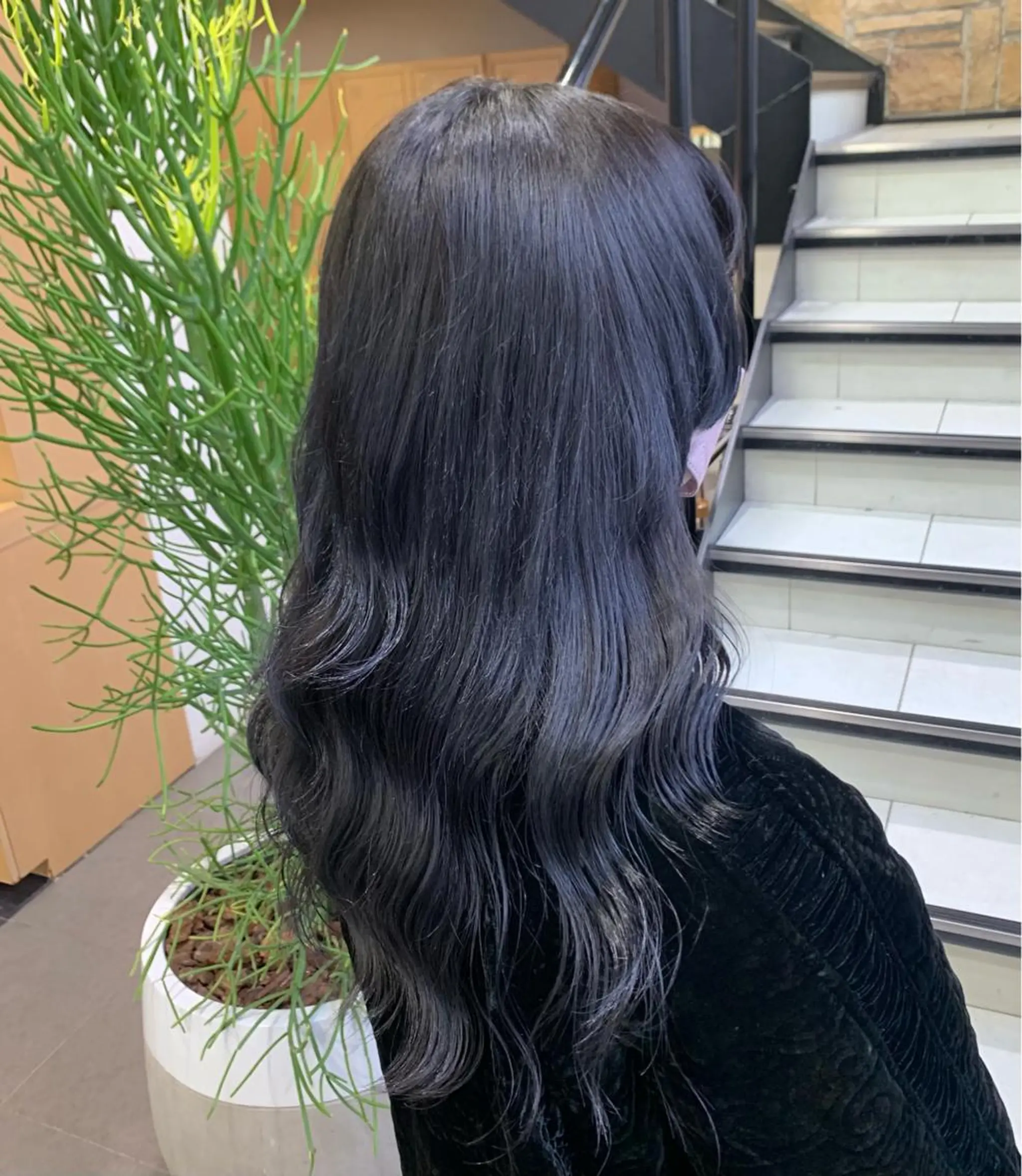 セミロング カラー ヘアカラー トリートメント 海外girl🤎 透明感ベージュmaoのヘアスタイル