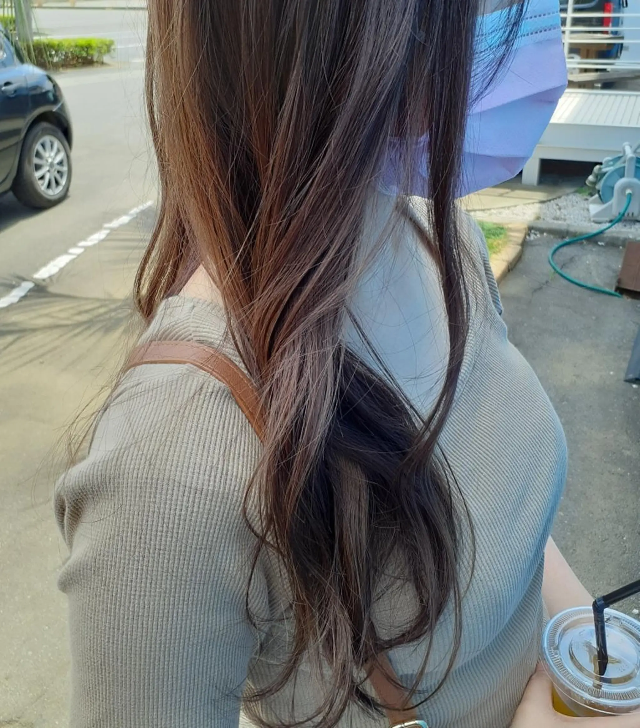 ロング 深澤 春樹のヘアスタイル