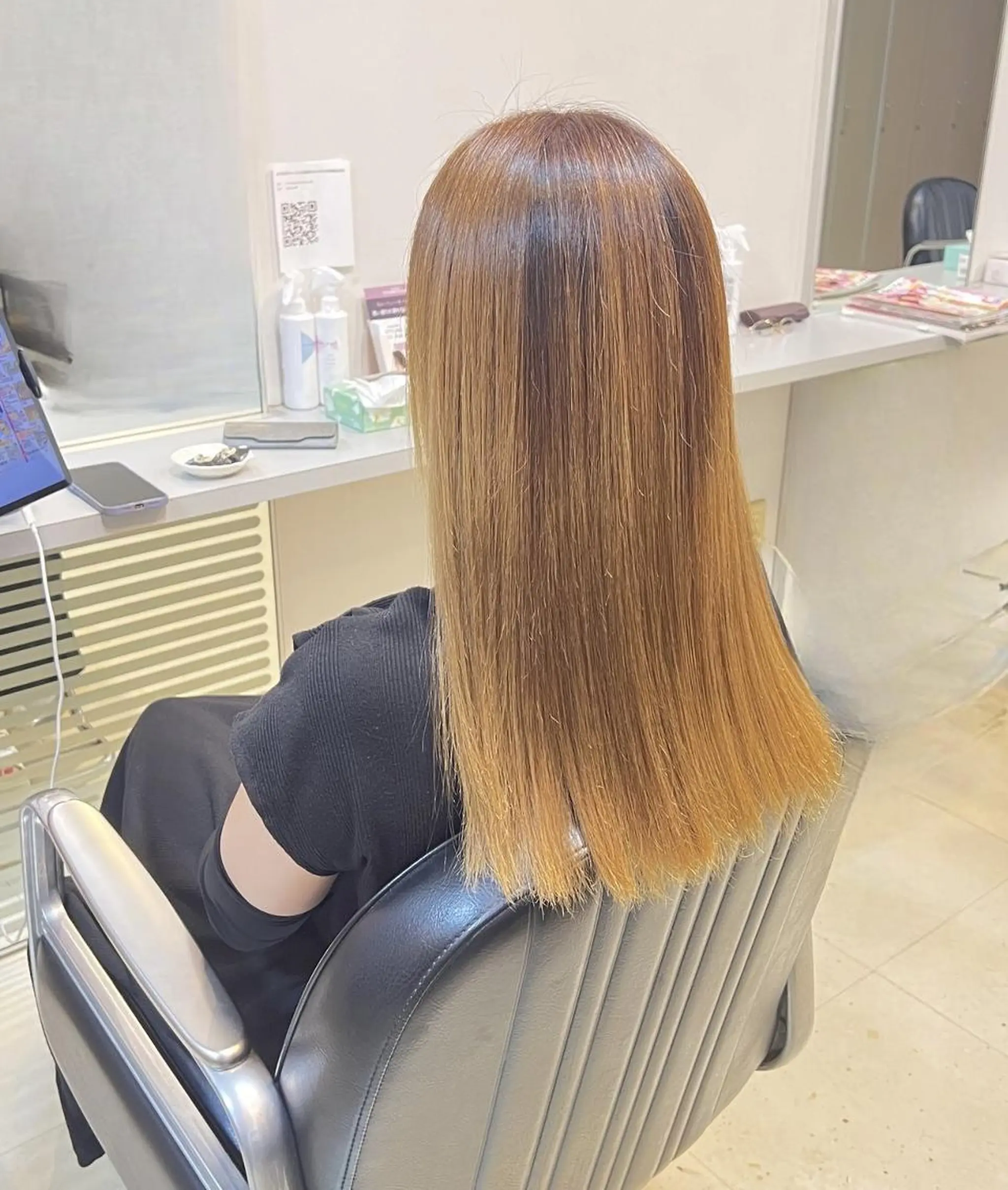 ロング 土岐 泰廣のヘアスタイル