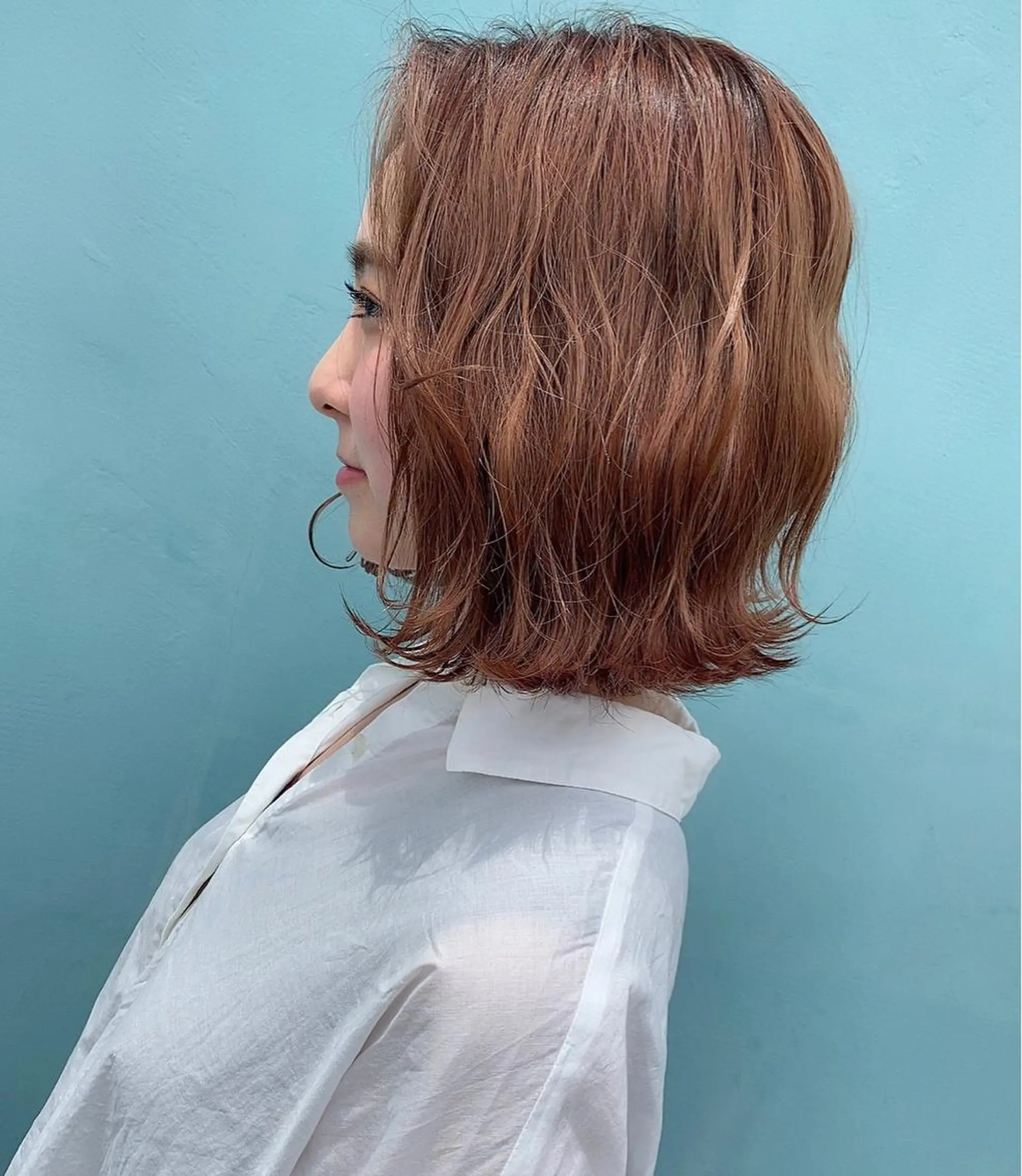 ミディアム カラー カット ヘアカラー JILL ユキのヘアスタイル