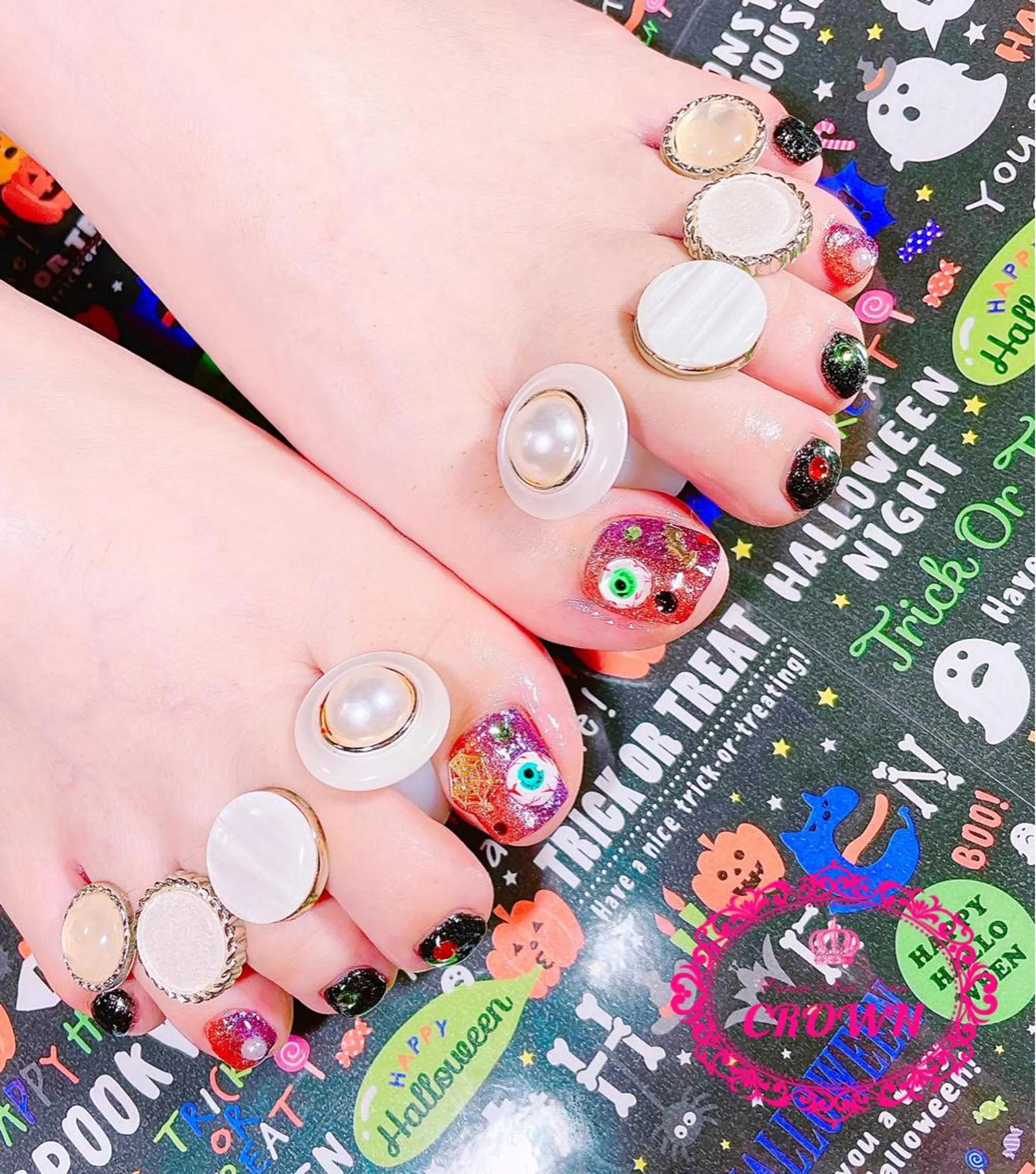 ネイル CROWN プライベートサロンのネイルデザイン