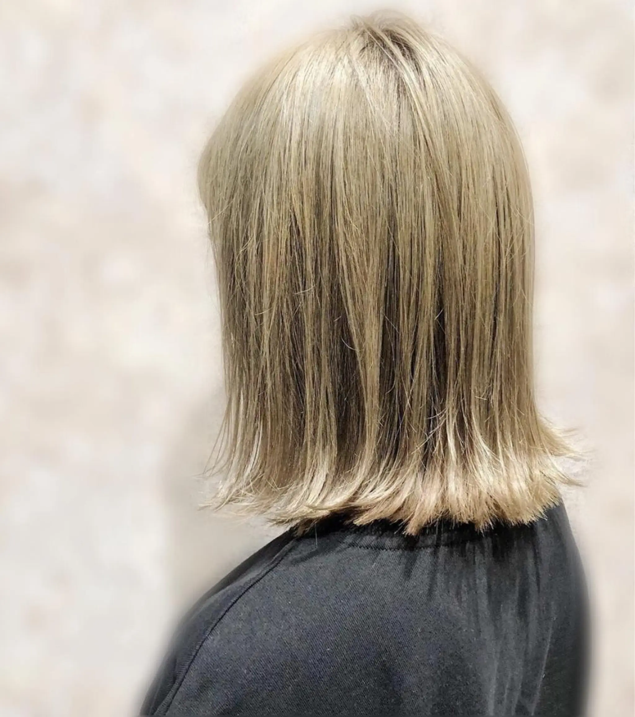 ミディアム カラー ケアブリーチ /髪質 改善/古橋圭史郎のヘアスタイル