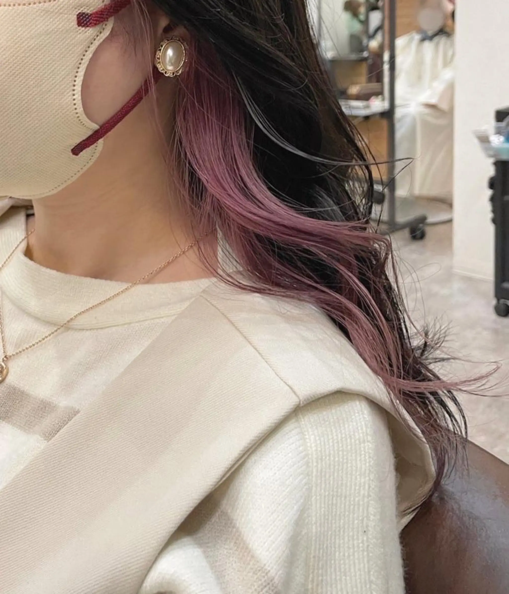 カラー イヤリングカラー 🐾Kenta🐾✰ ブリーチカラー✰のヘアスタイル