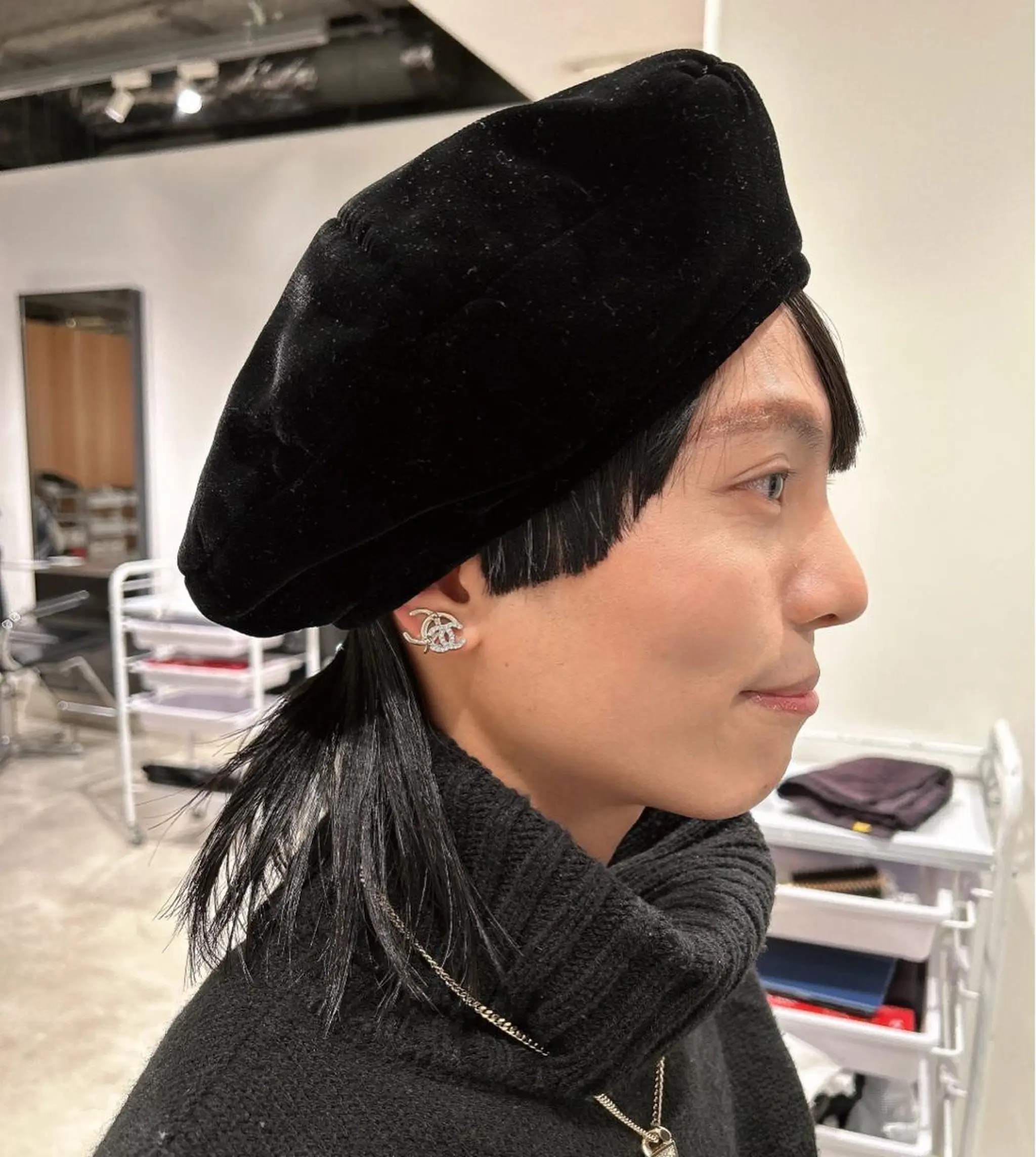 ショート ウルフカット GO TODAY SHAIRE SALON 渋谷モディ所属・スキバサミを使わない カット🌼唯🌼のヘアスタイル