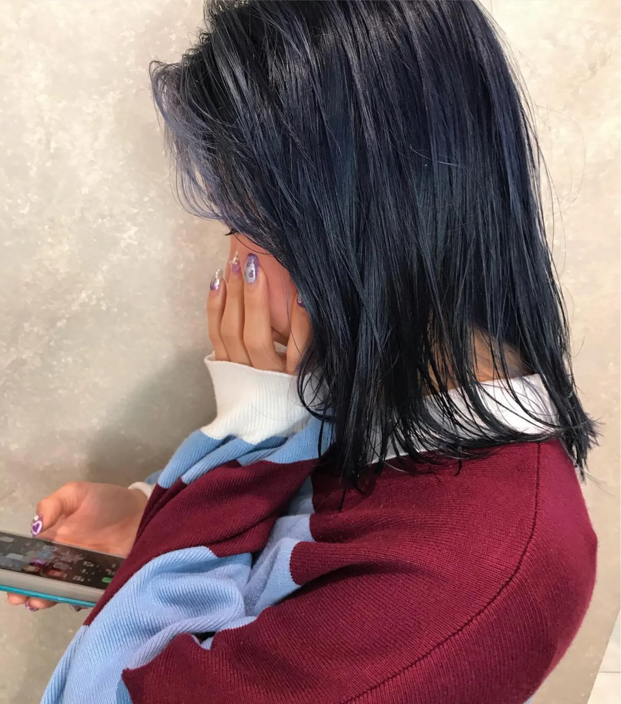 ミディアム カラー ヘアカラー 🇰🇷カルマパーマ kaito🇰🇷のヘアスタイル