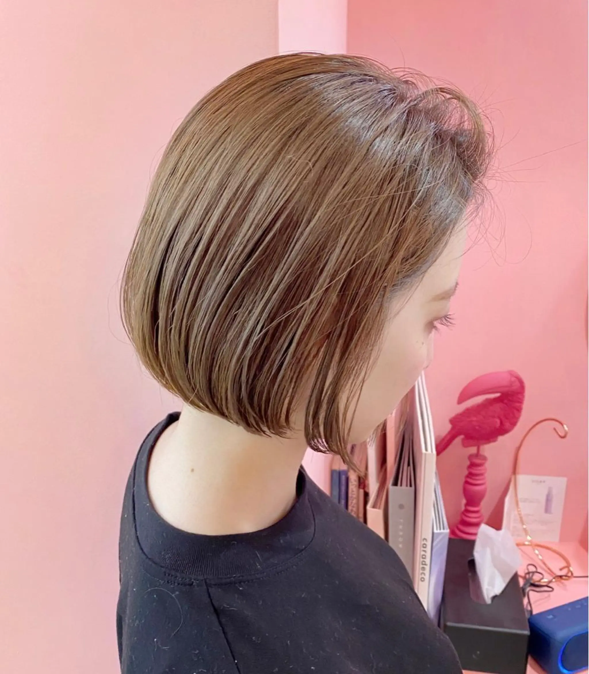 ショート カラー プル艶職人/ にしものヘアスタイル
