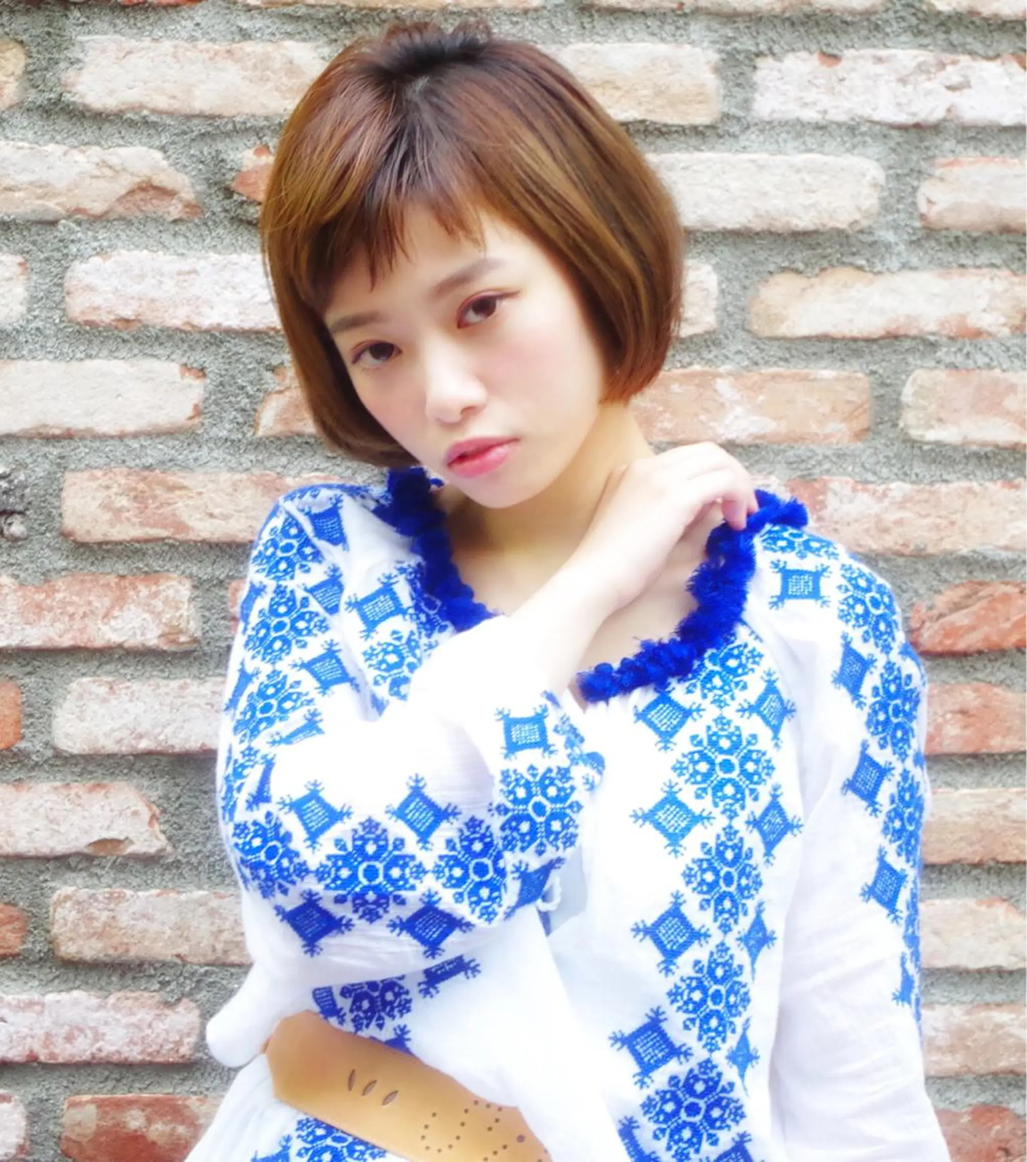 ショート ミディアム カラー 🟦髪質改善6年 💊YAMAMOTOのヘアスタイル