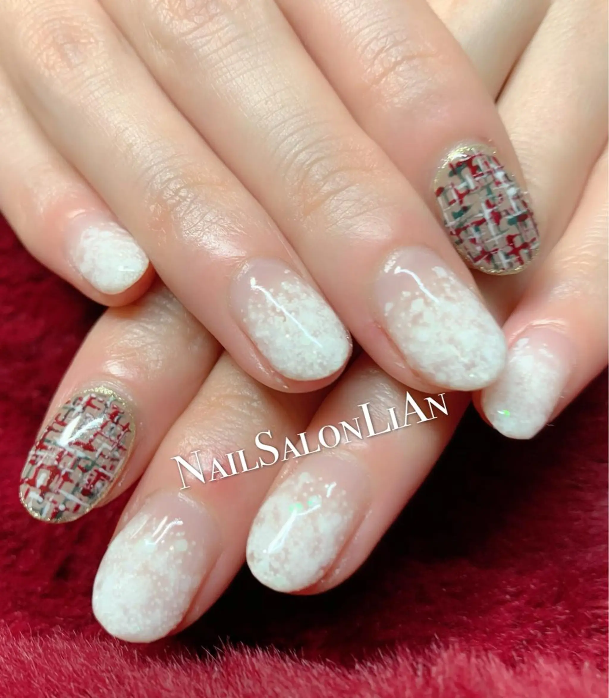 ネイル 持ち込み ハンドネイル NailSalon LiAnのネイルデザイン
