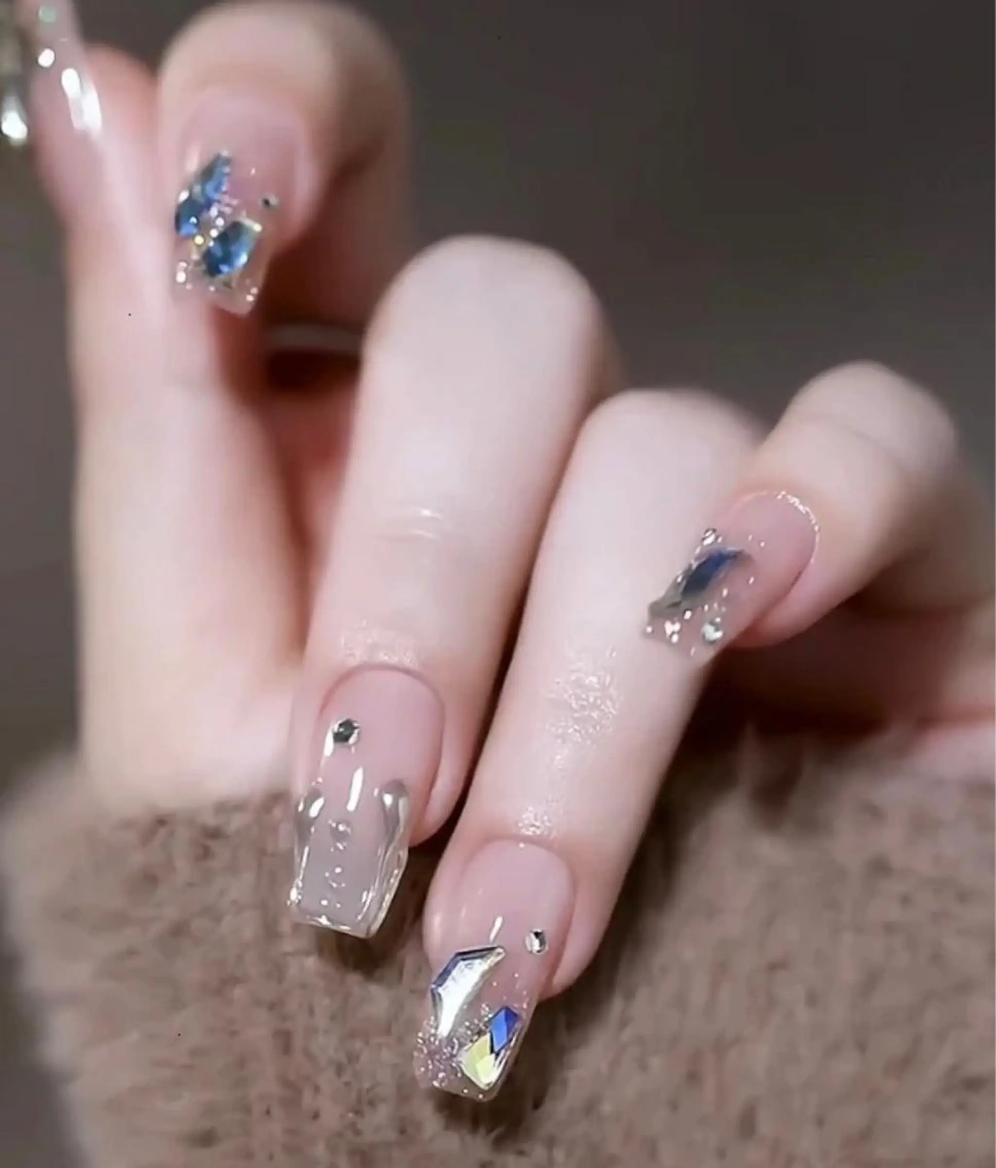 ネイル ハンドネイル M🌷nail 長さだし専門店のネイルデザイン