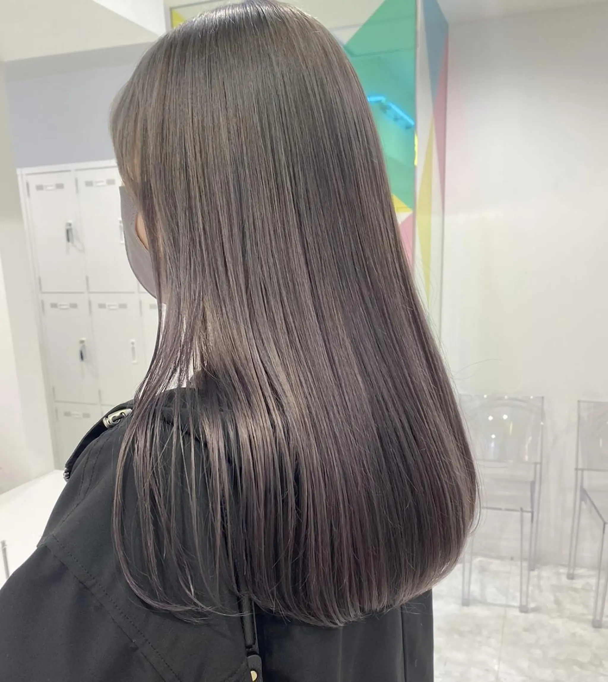 カラー 透明感カラー🇰🇷 韓国ヘア🩶仙台のヘアスタイル