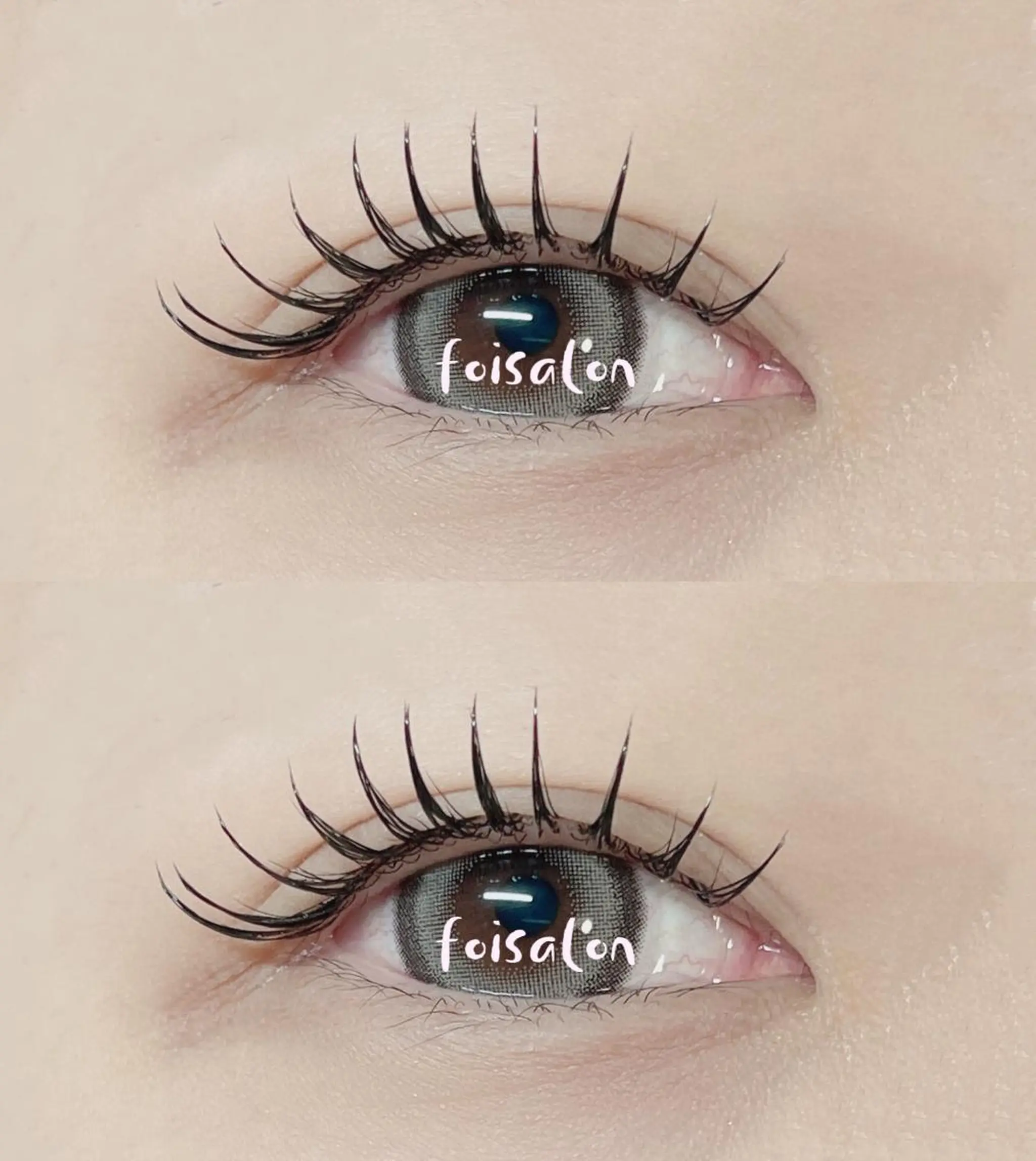 マツエク・マツパ フラットラッシュ パリジェンヌラッシュリフト まつげパーマ 一重×まつ毛パーマ ワンホンマツエク foisalon 新宿西口店のマツエク・マツパデザイン