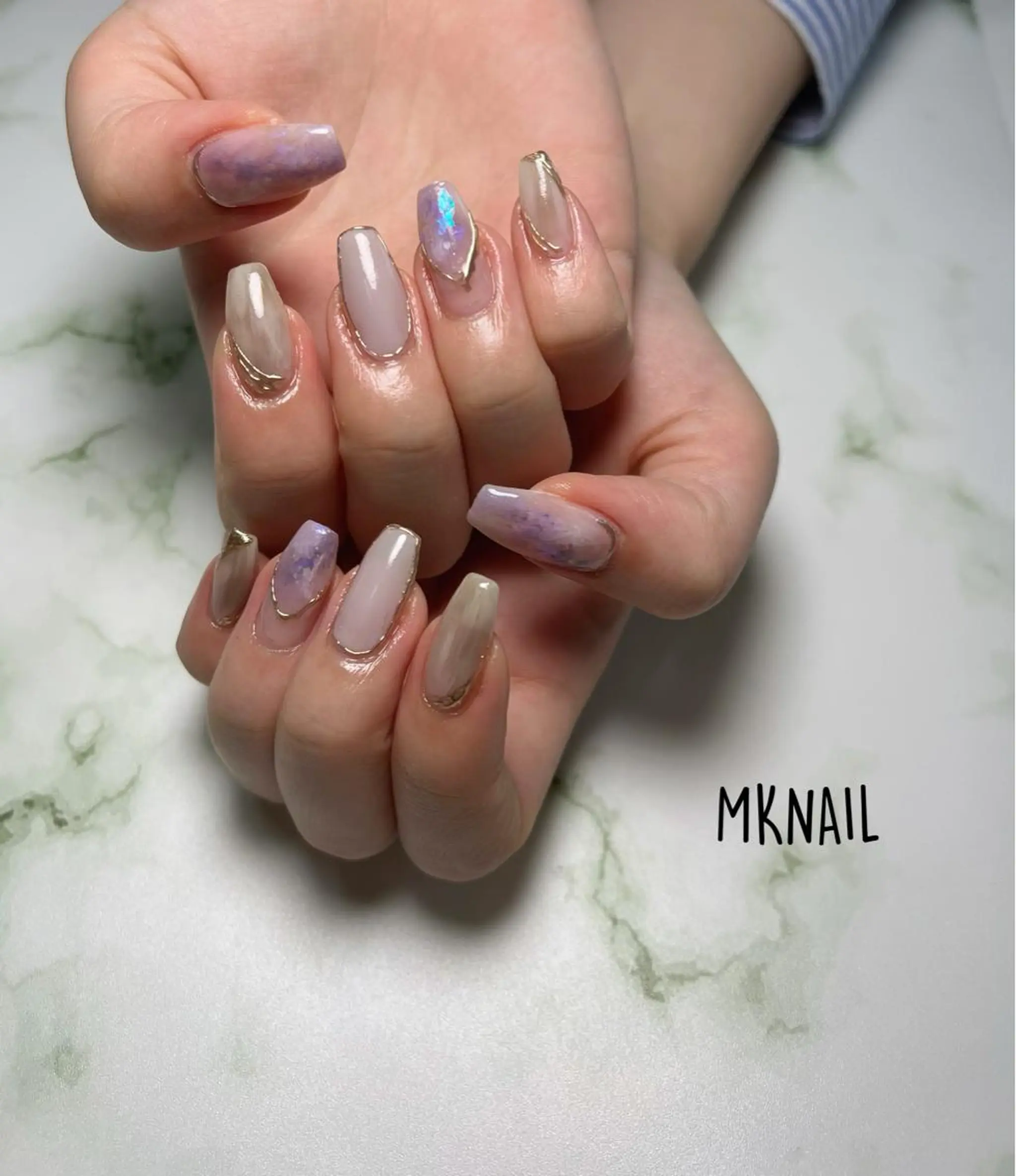 ネイル ハンドネイル MK NAILのネイルデザイン