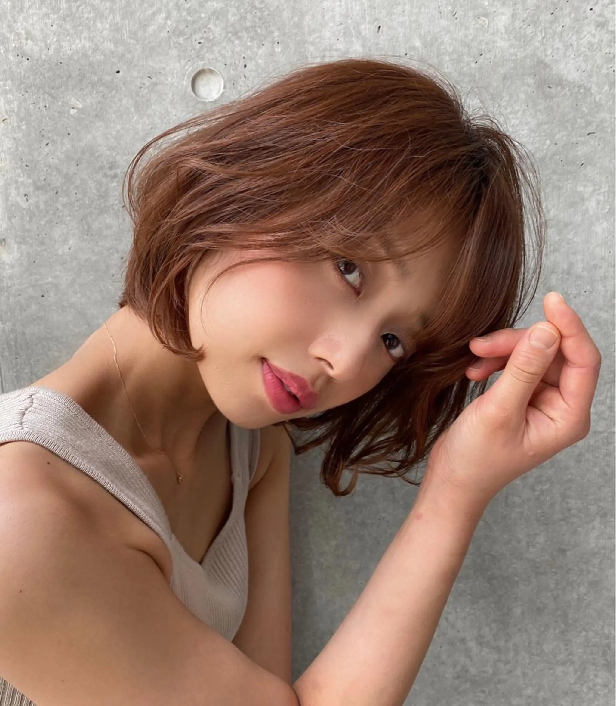 ショート ショートボブ ボブ ショートヘア カット ヘアカラー トリートメント 愛されヘア♪ 大森春奈のヘアスタイル
