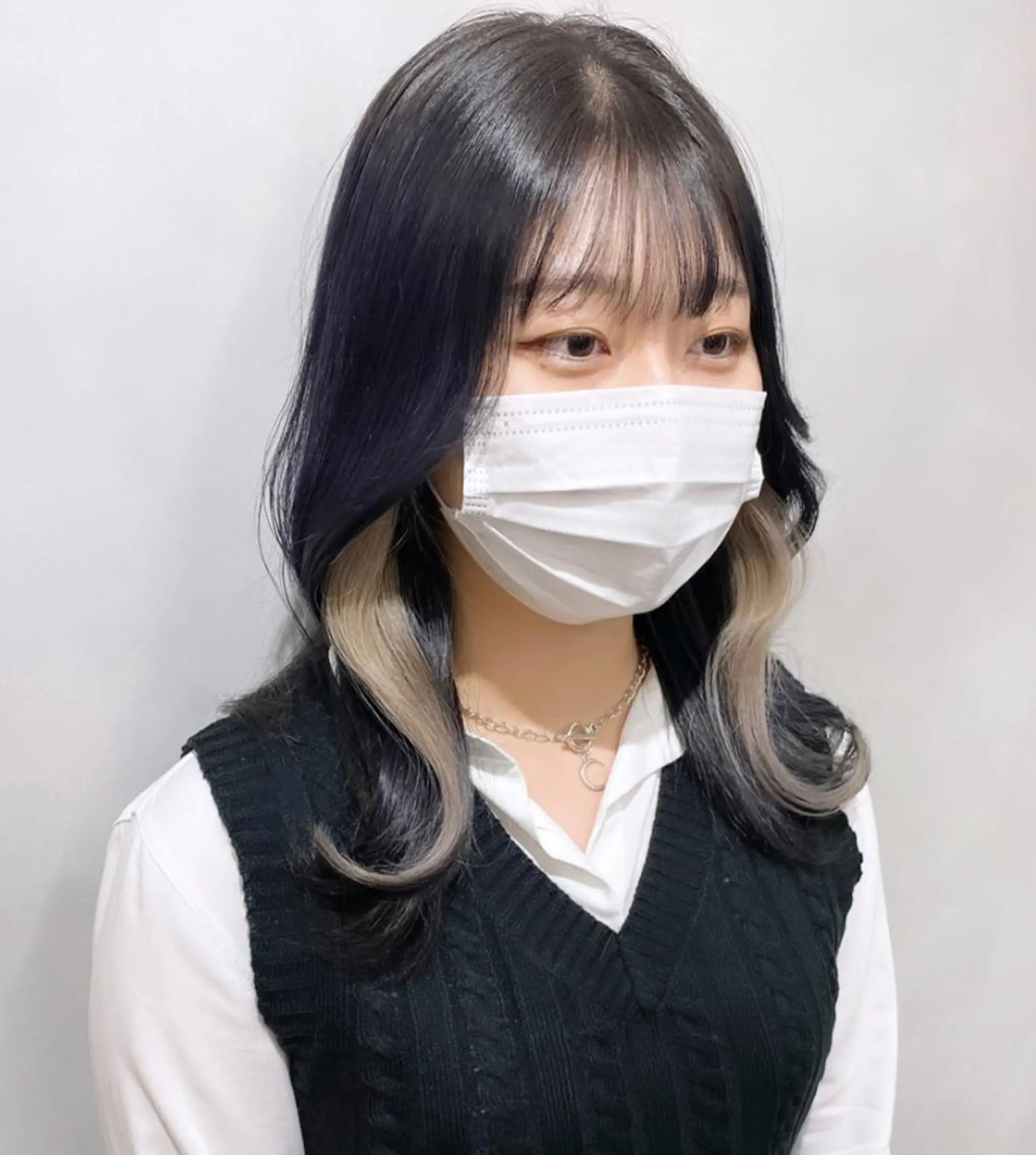 ミディアム カラー カット ヘアカラー トリートメント カラー系/カット特化 🟠オオタキマサシのヘアスタイル