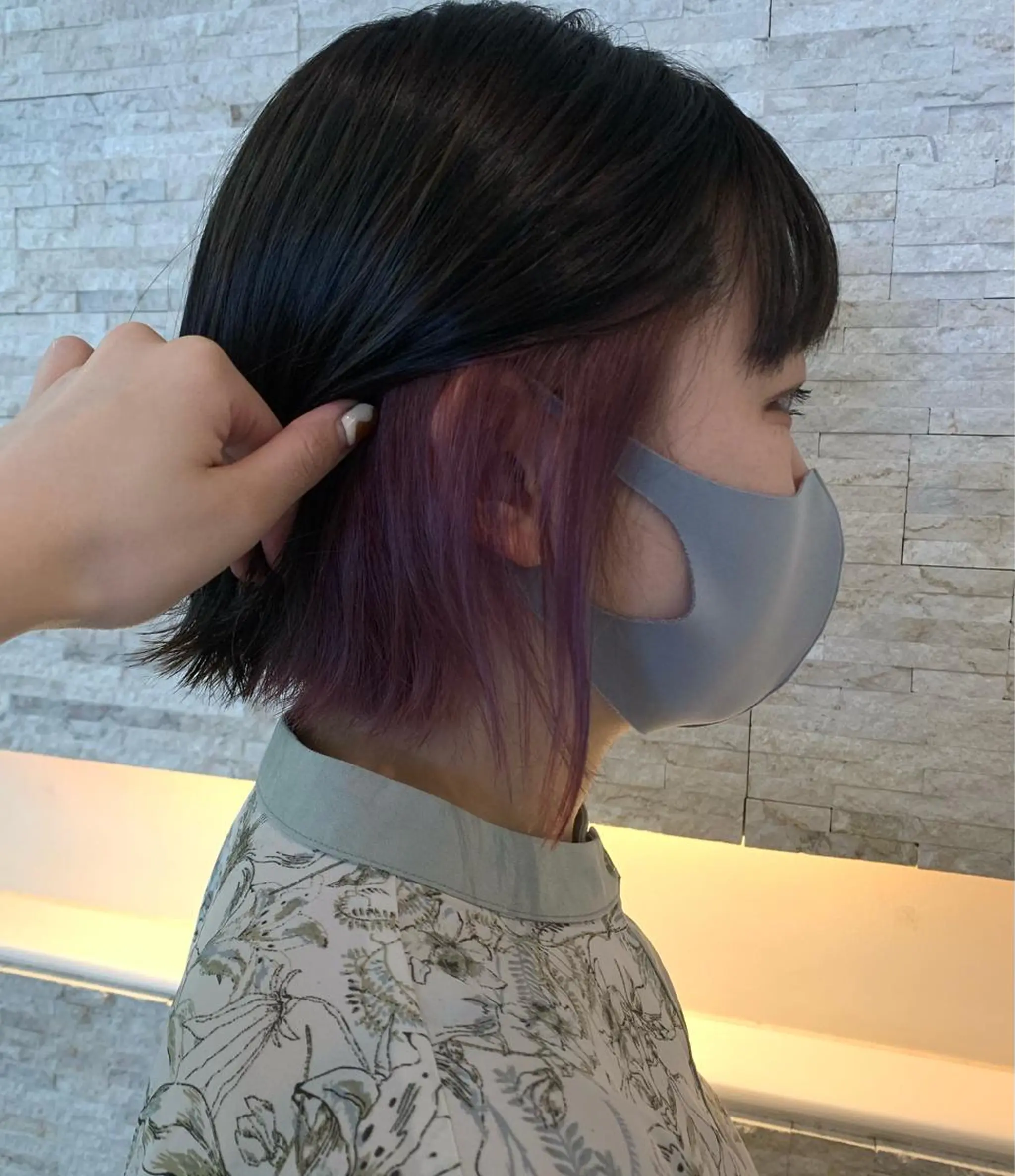 カラー ✄折橋 彩花🐶🍑のヘアスタイル