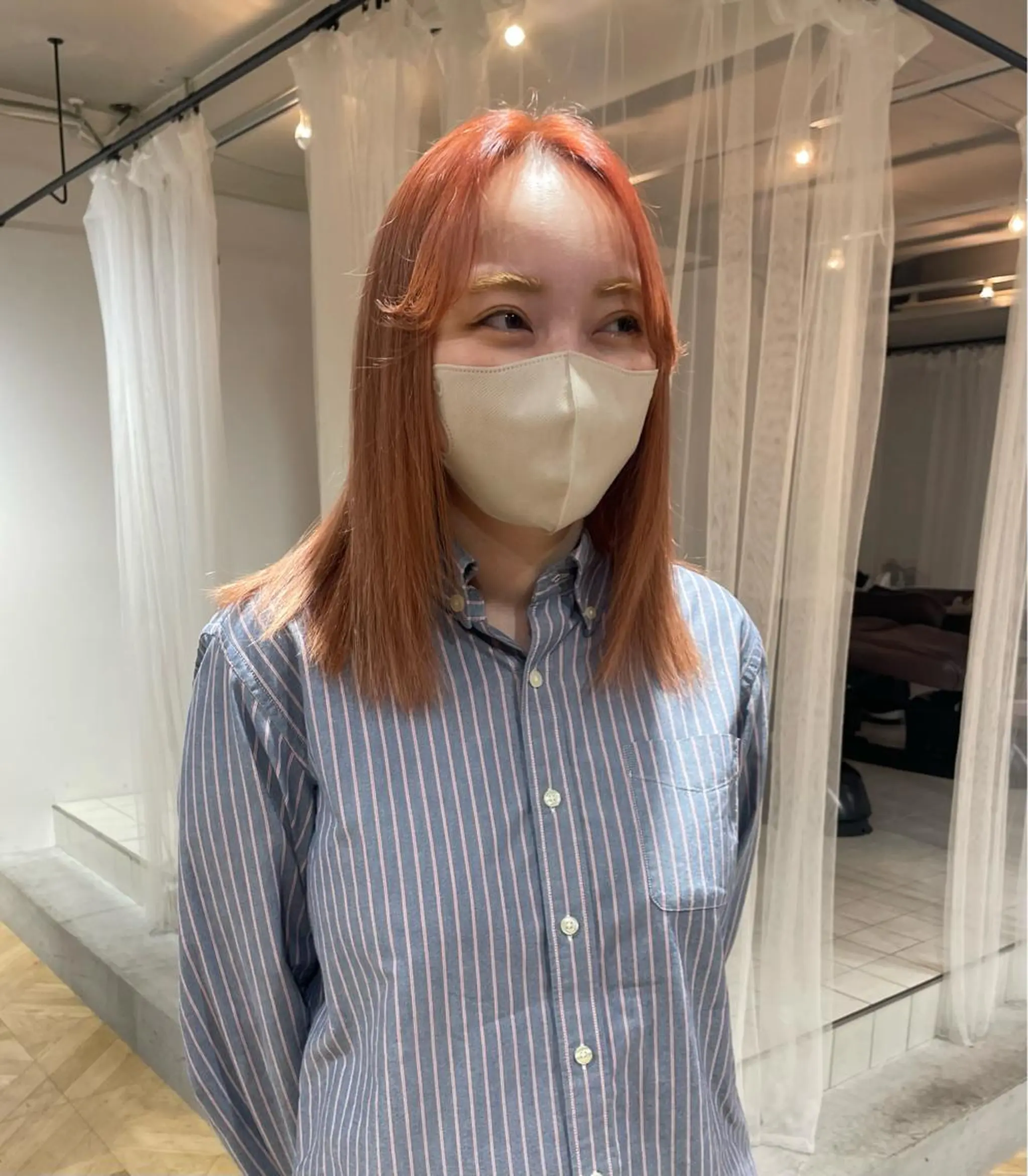 セミロング カラー chiharu ボブ/レイヤーのヘアスタイル