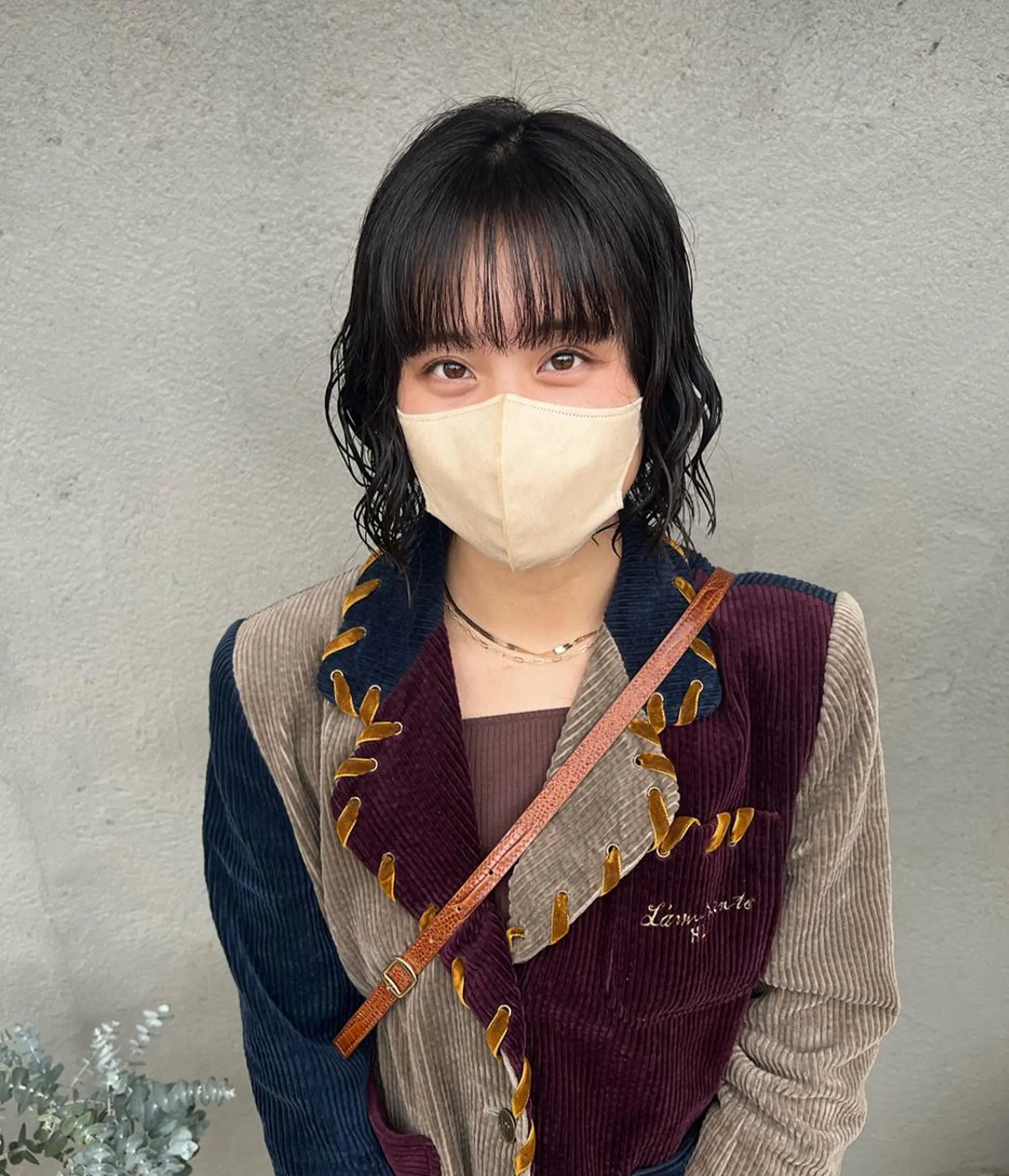 ミディアム ミディアムパーマ 目黒 彩花のヘアスタイル