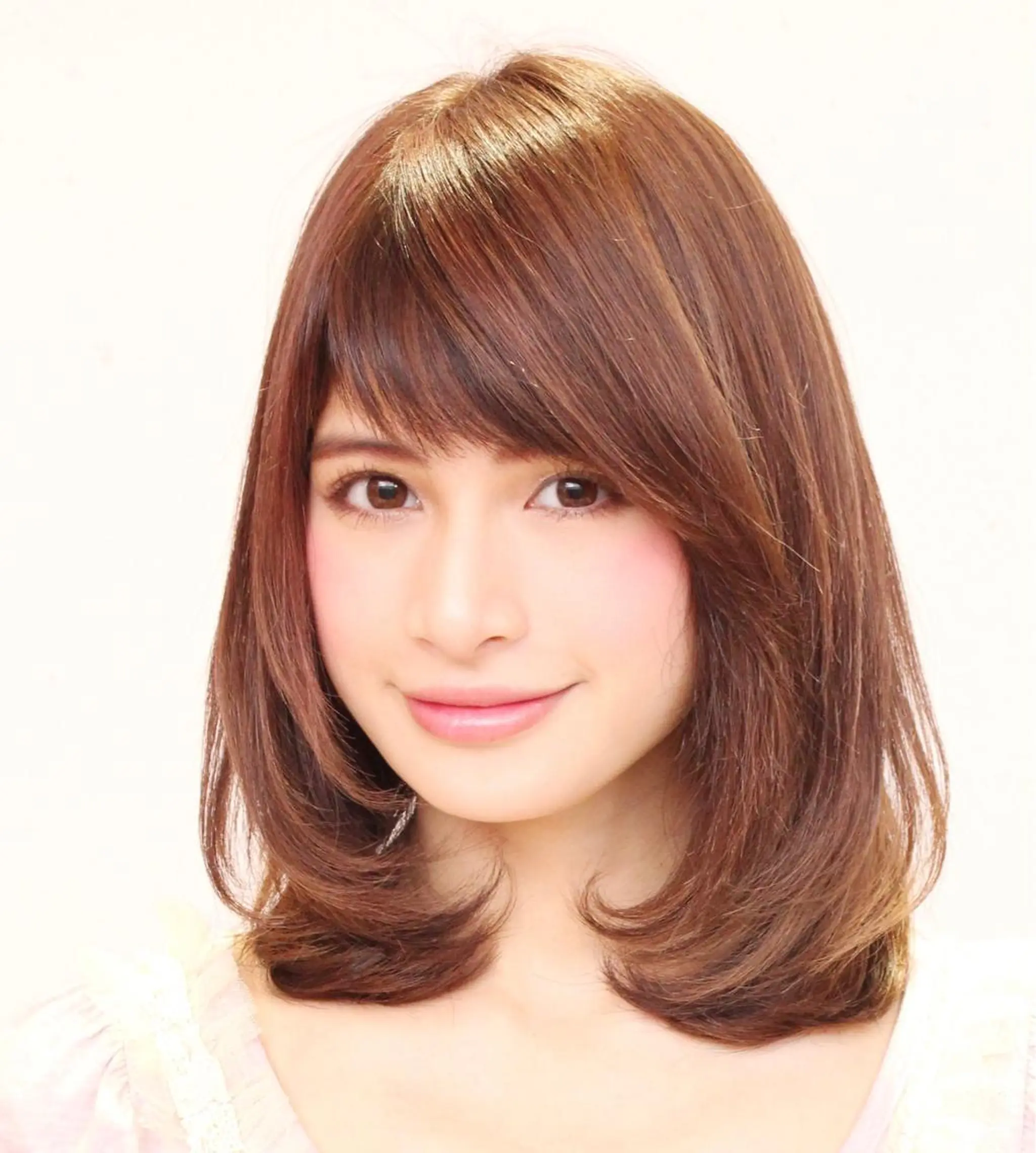 ミディアム ヘア スコール 松戸五香店のヘアスタイル