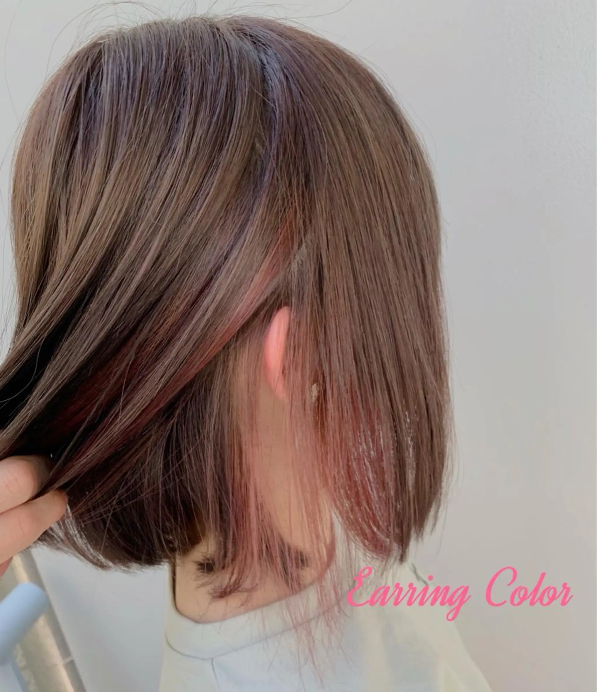 ミディアム カラー ブリーチ インナーカラー エクリ麻布十番店所属・髪質改善/ 縮毛矯正/相原聡のヘアスタイル