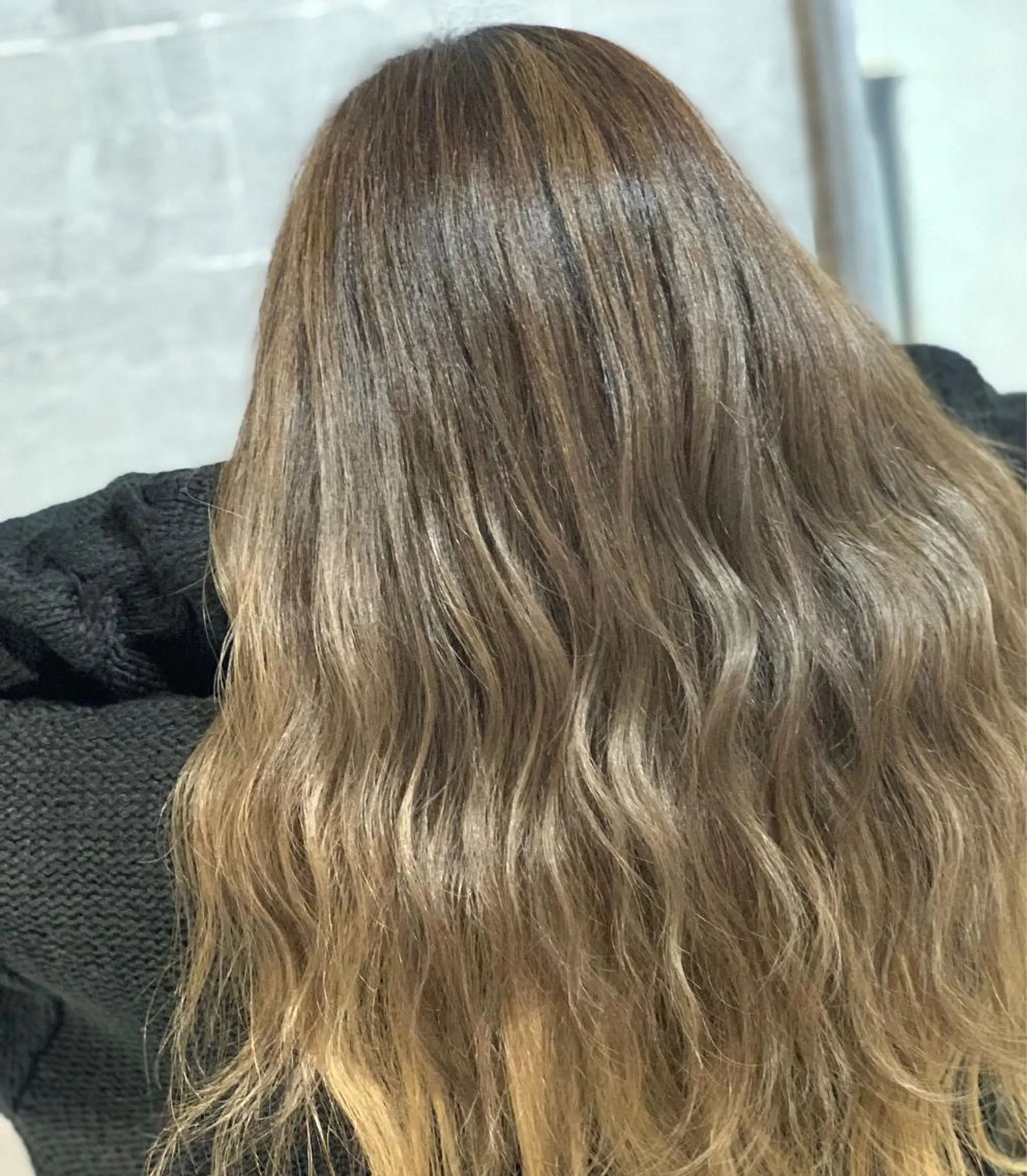 ロング メンズスタイル バレイヤージュ　齋藤のヘアスタイル
