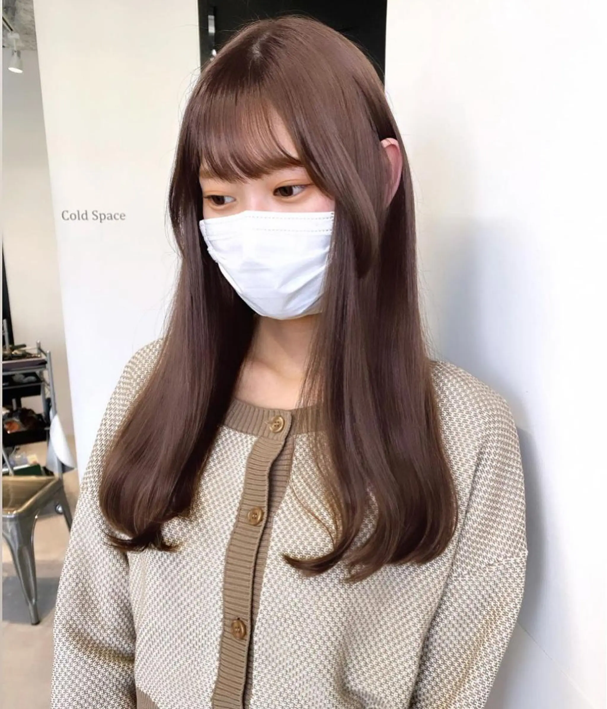 ロング カラー カット ヘアカラー マンツーマン半個室 tamuraのヘアスタイル