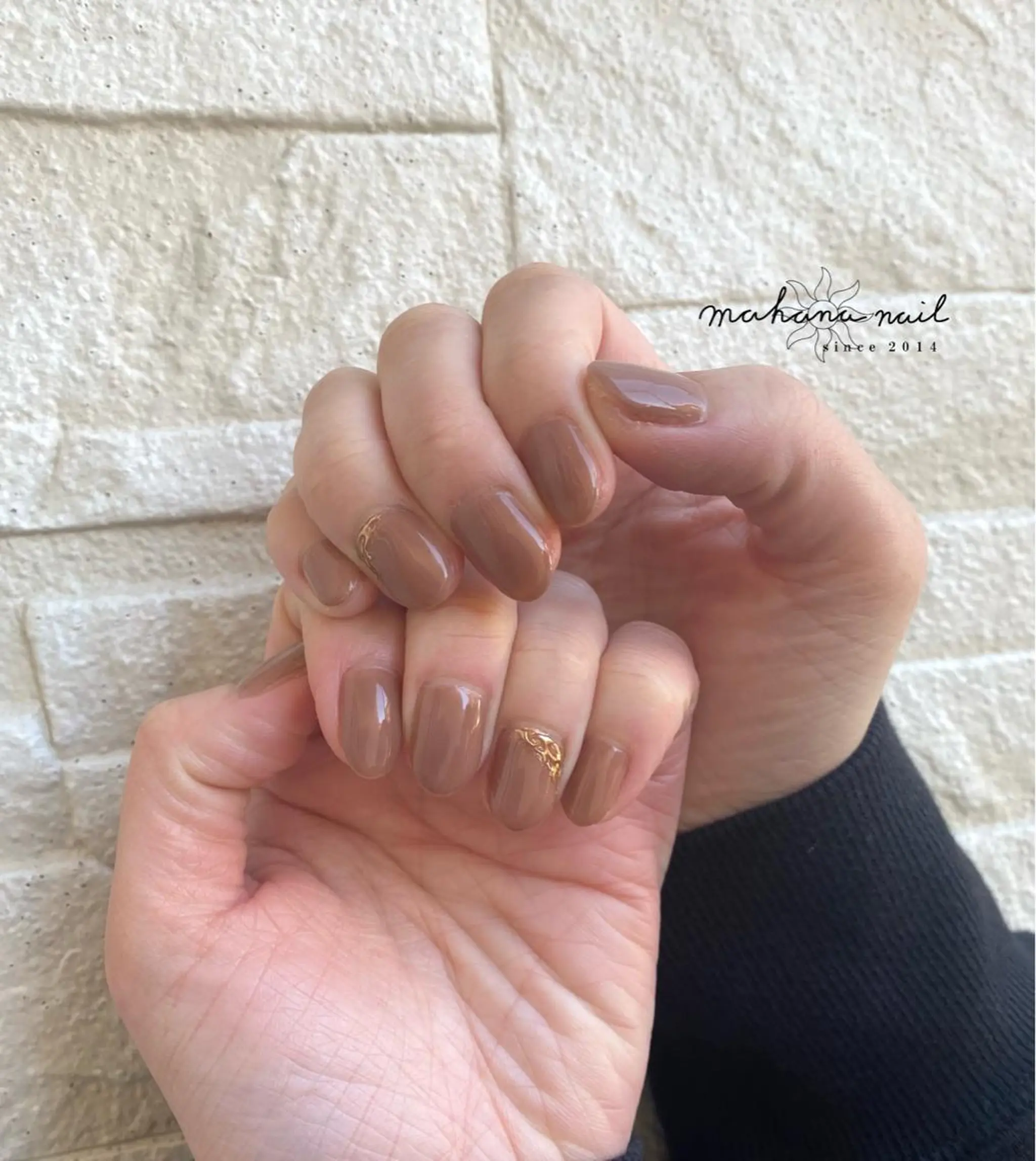 ネイル ワンカラーネイル mahana nailのネイルデザイン