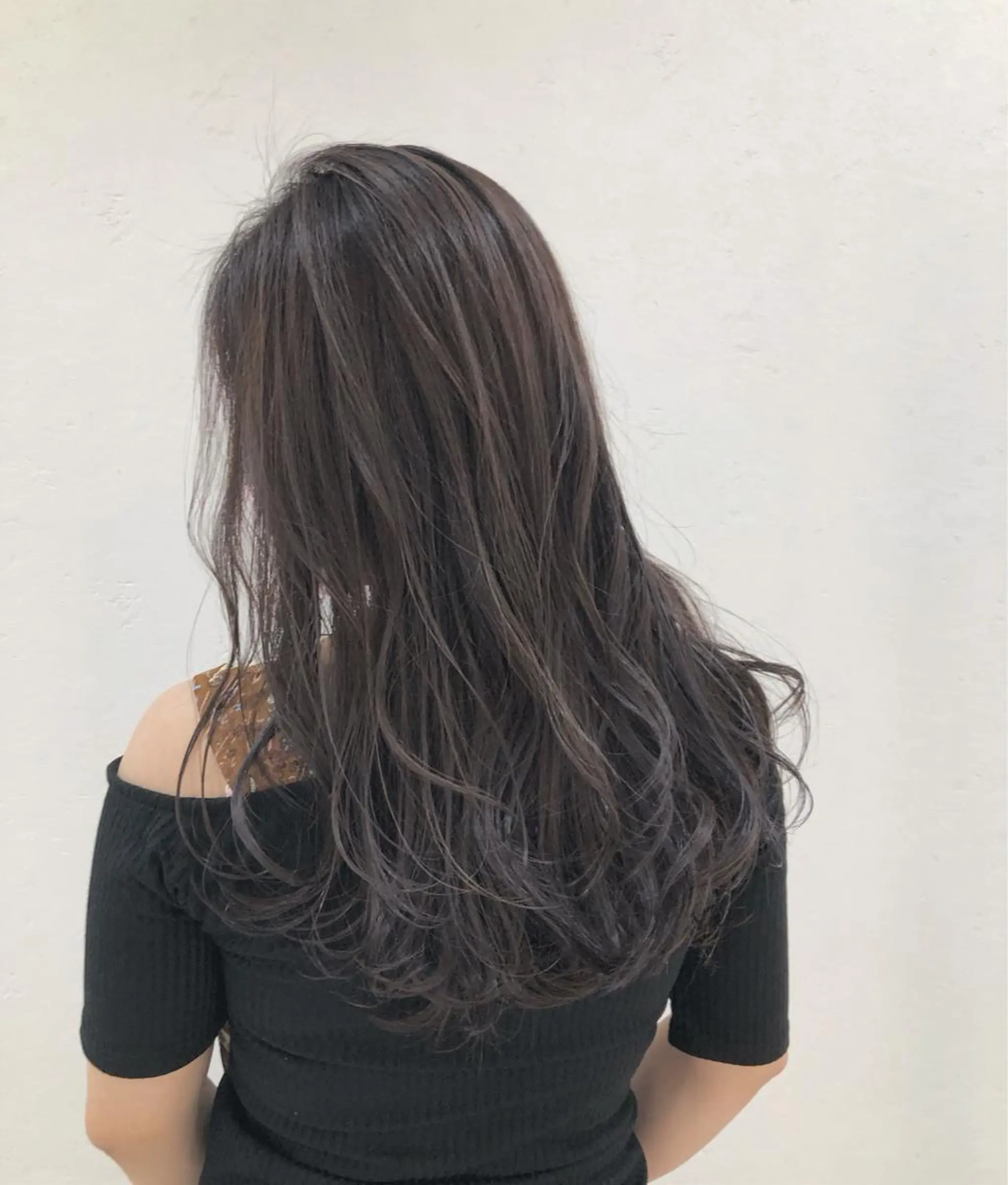セミロング カラー ベージュカラー ハイライトカラー ハイライト カット ヘアカラー ニュアンスカラー🫧 加納のヘアスタイル