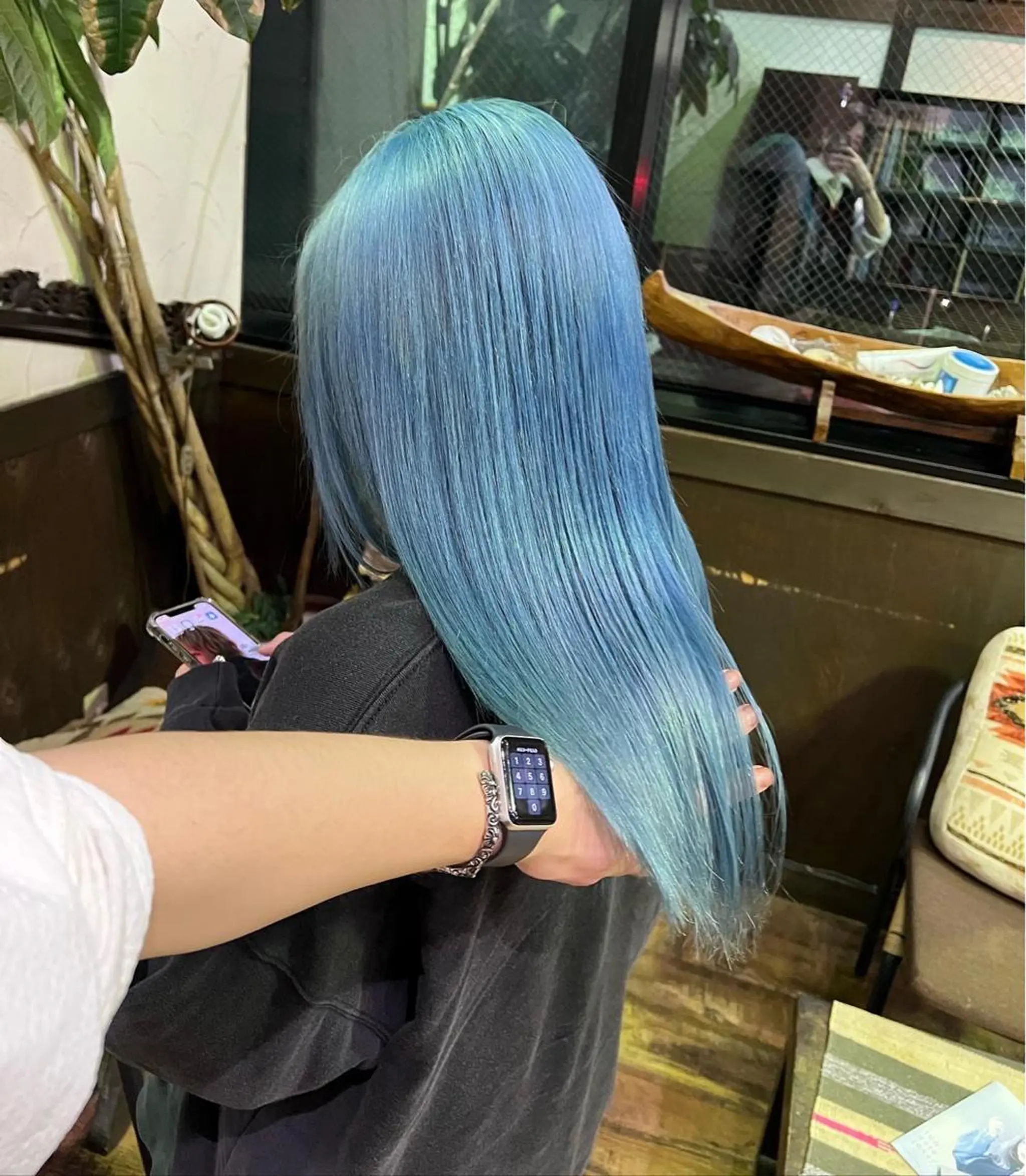 セミロング カラー ヘアカラー トリートメント PSY(サイ)所属・PSY(サイ)池袋 金田尚久🎨のヘアスタイル