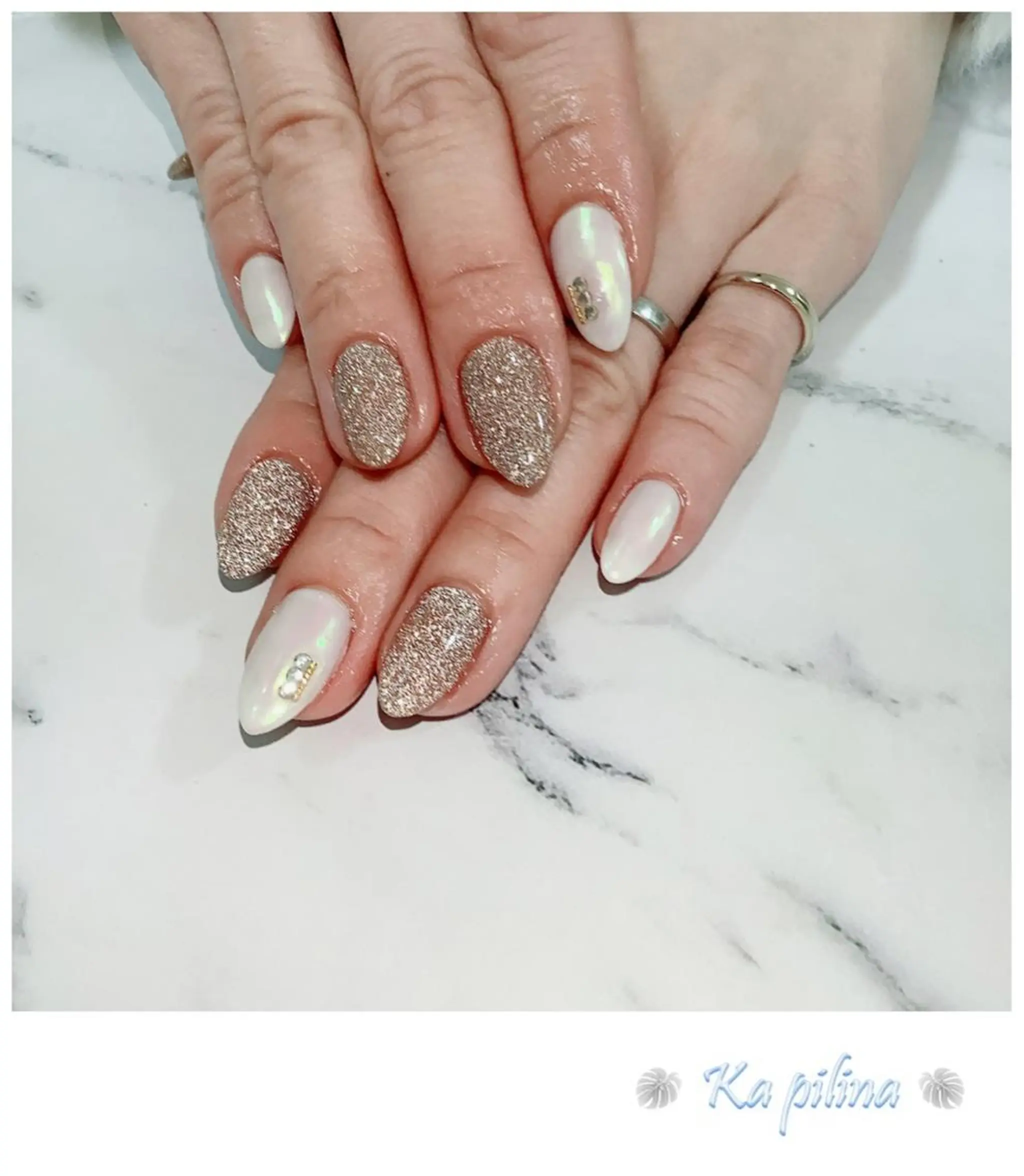 ネイル フラッシュネイル Nail salon Ka pilinaのネイルデザイン