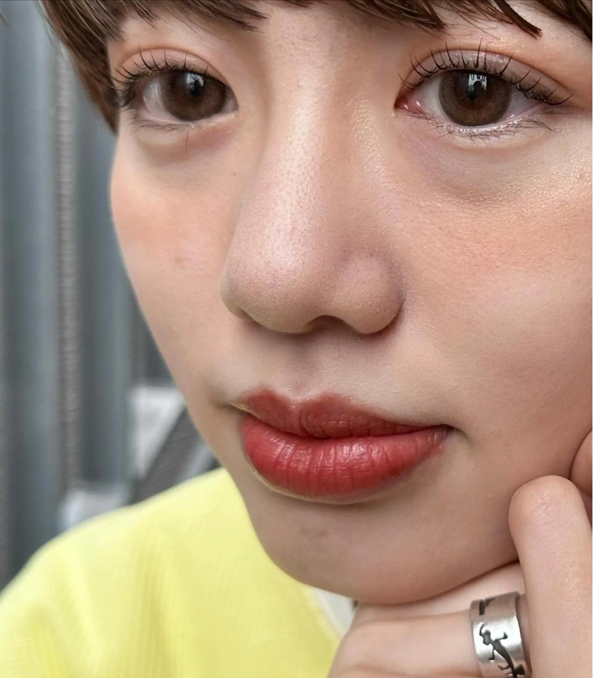 マツエク・マツパ 束感まつげ｜ユキ 高評価｜堀江のマツエク・マツパデザイン