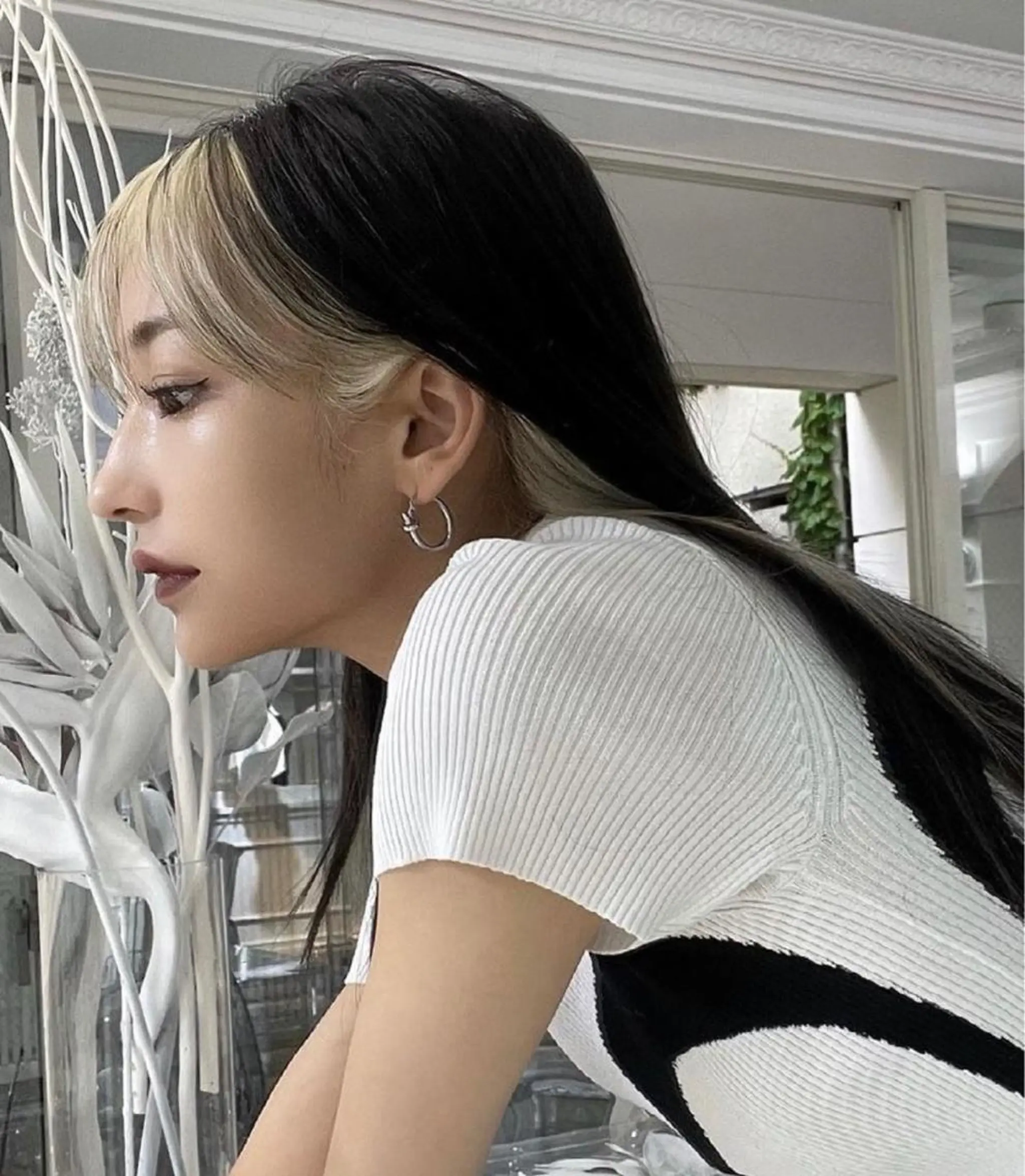 カラー 莉乃/縮毛矯正/髪質 改善/艶カラーのヘアスタイル