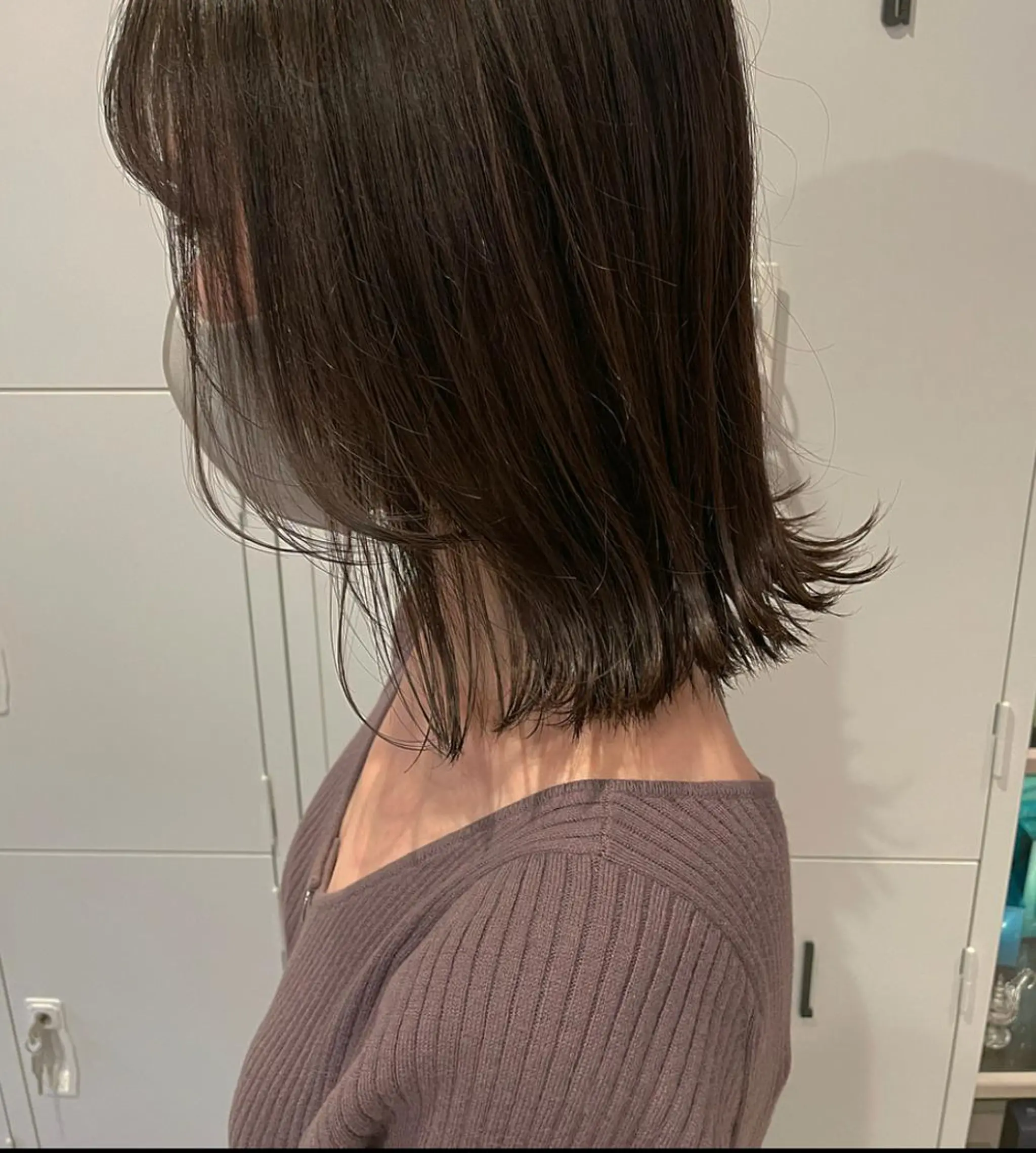 ミディアム カラー ベージュカラー オリーブベージュ オリーブカラー 沖縄/ヘアアレンジ /ナカノのヘアスタイル
