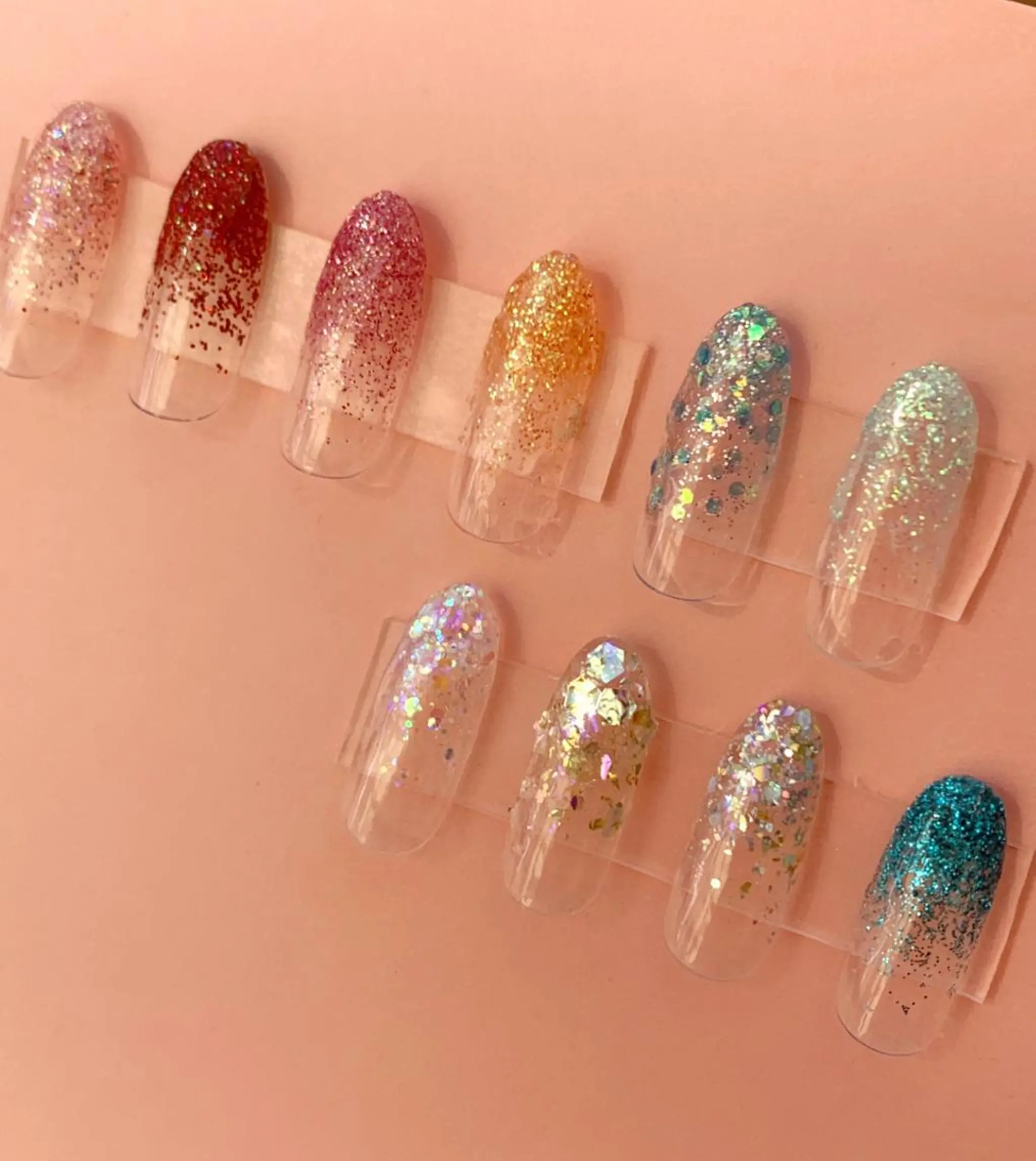 ネイル ハンドネイル enchante 自由が丘のマツエク・マツパデザイン