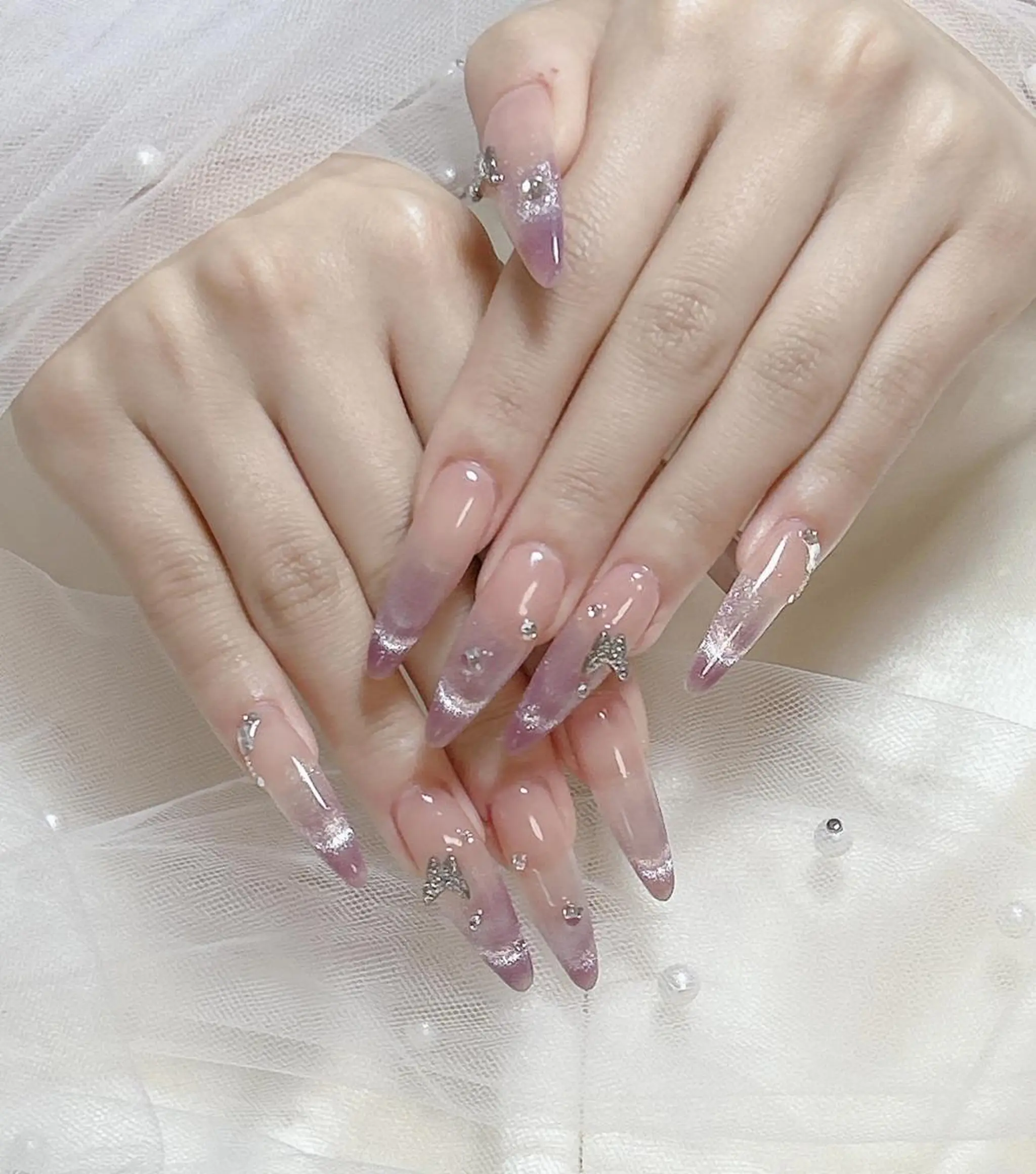 ネイル ハンドネイル ハンドケア 🎀長さだし船橋🎀 ネイルサロンのネイルデザイン