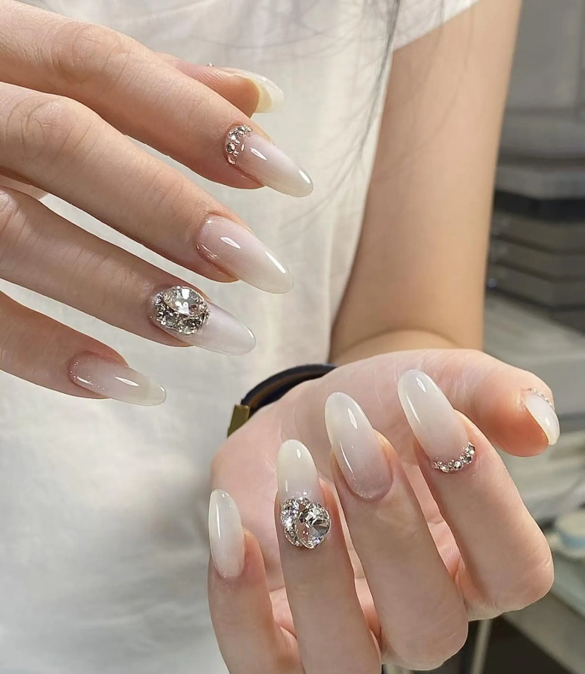 ネイル By moonネイル 🌷ワンホン/韓国風のネイルデザイン