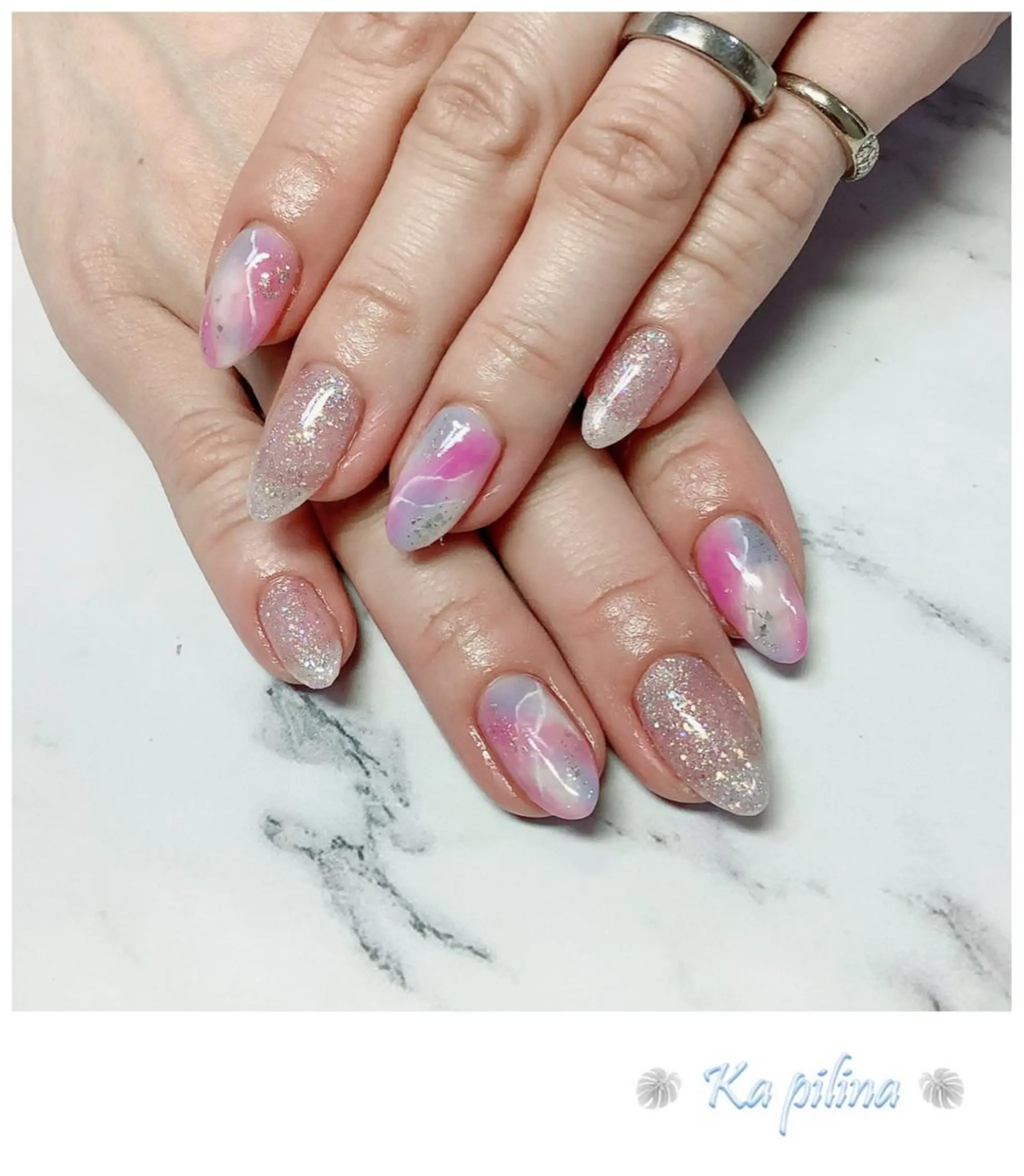 ネイル ニュアンスネイル Nail salon Ka pilinaのネイルデザイン