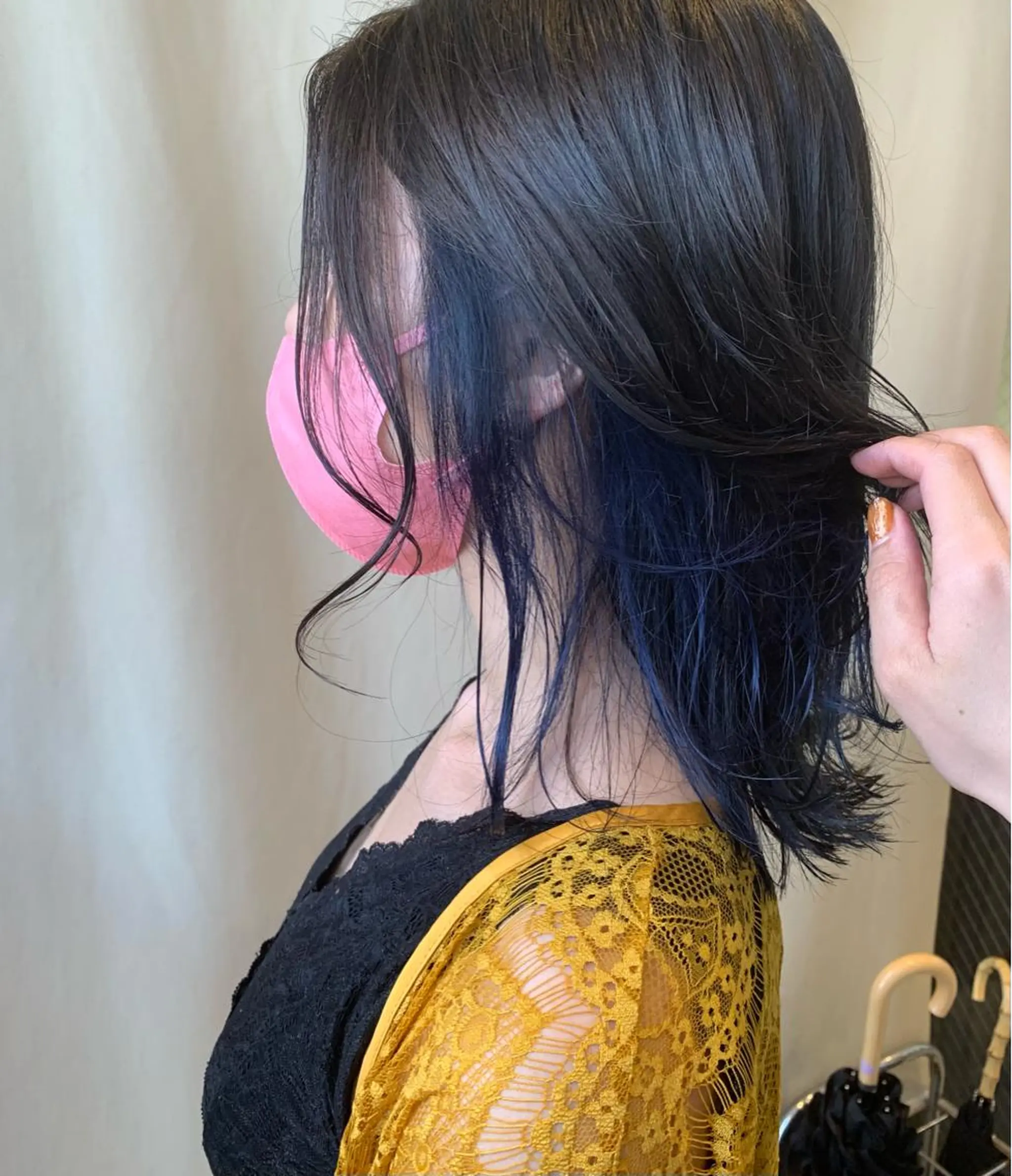 カラー ✄折橋 彩花🐶🍑のヘアスタイル
