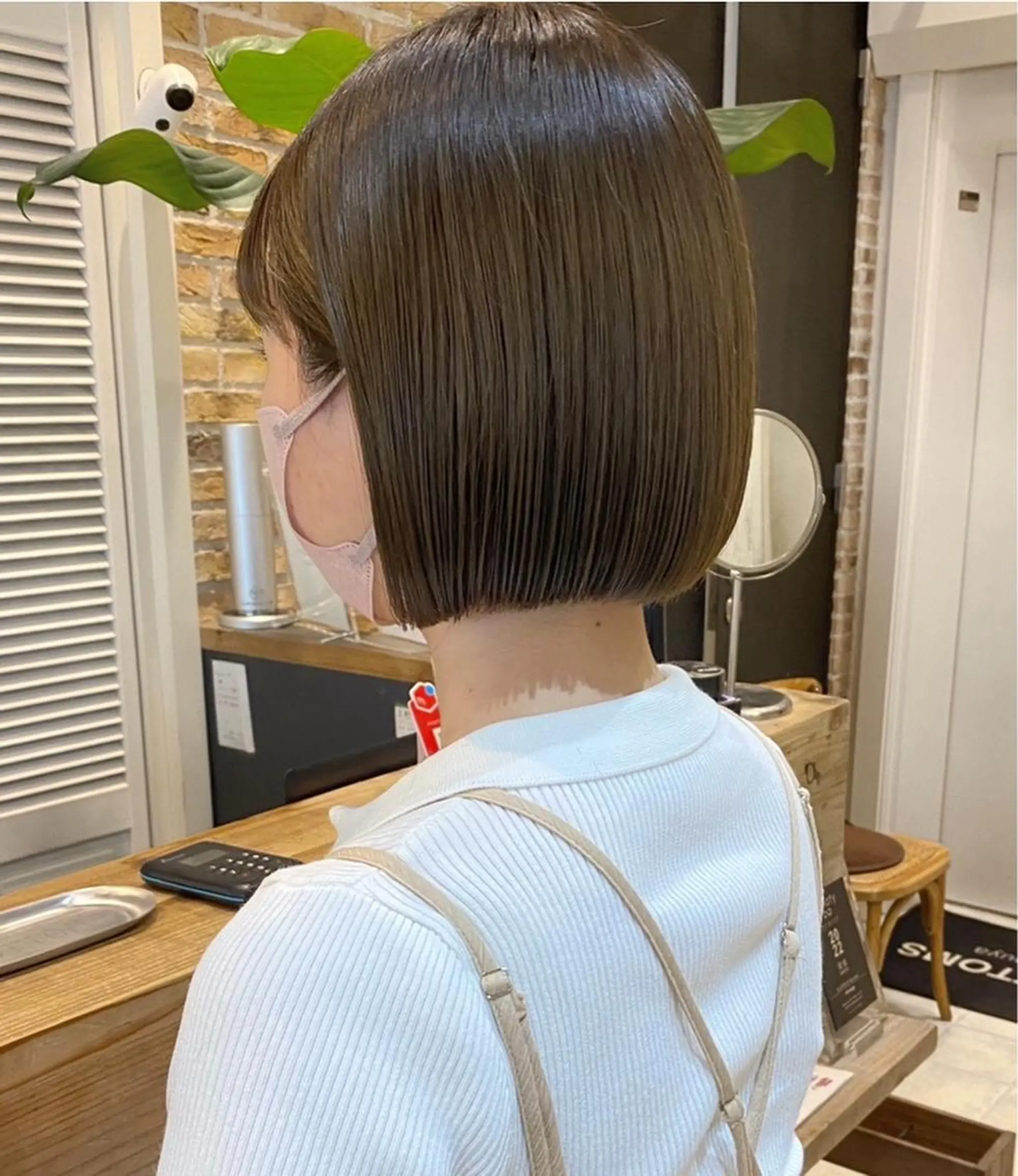 ショート カラー ベージュカラー グレージュ オリーブベージュ オリーブカラー オリーブグレージュ 🌟アレンジが似合う カラー🌟Rumiのヘアスタイル