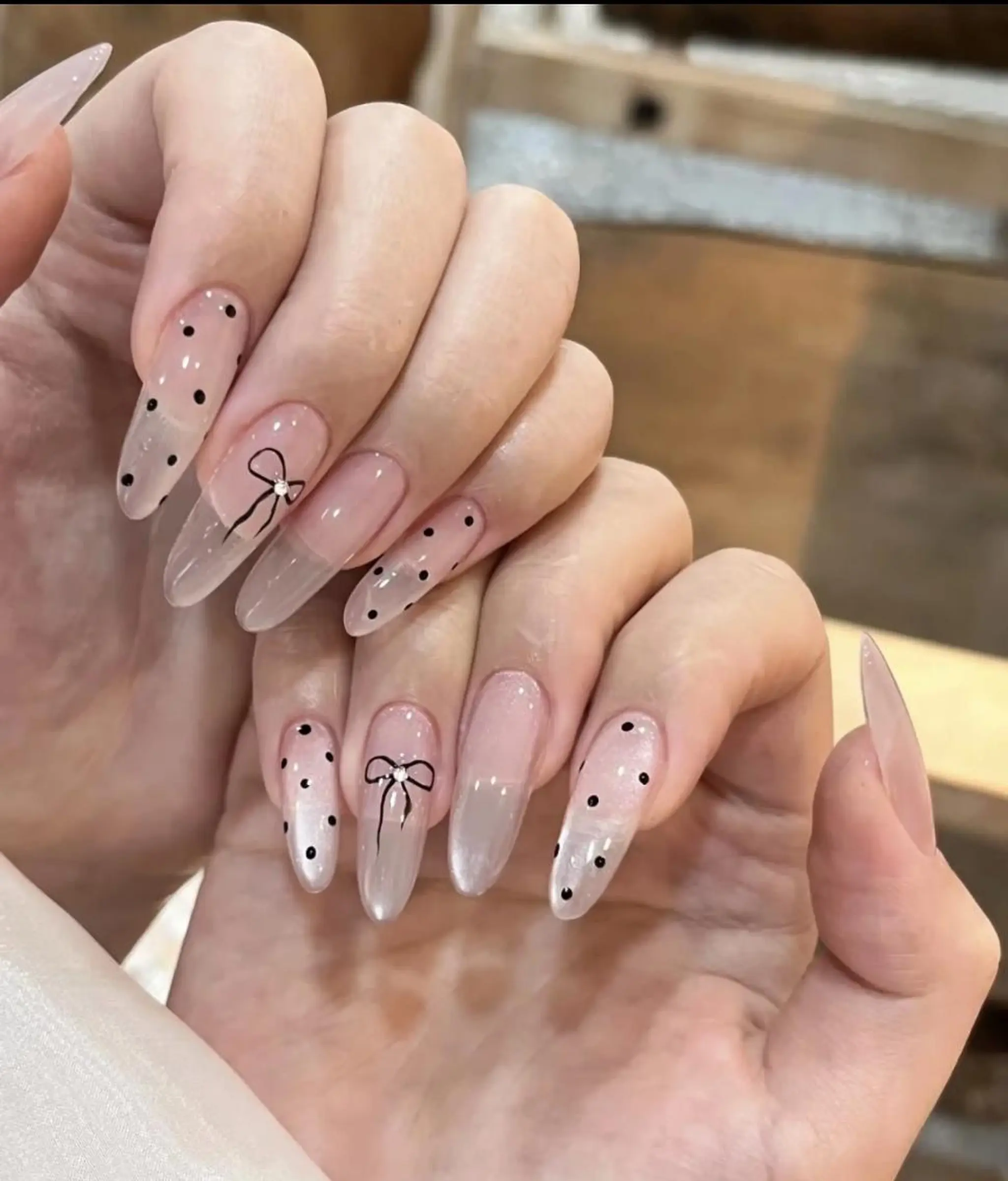 ネイル ハンドネイル ハンドケア RAFFINE haru🦋🩵のネイルデザイン